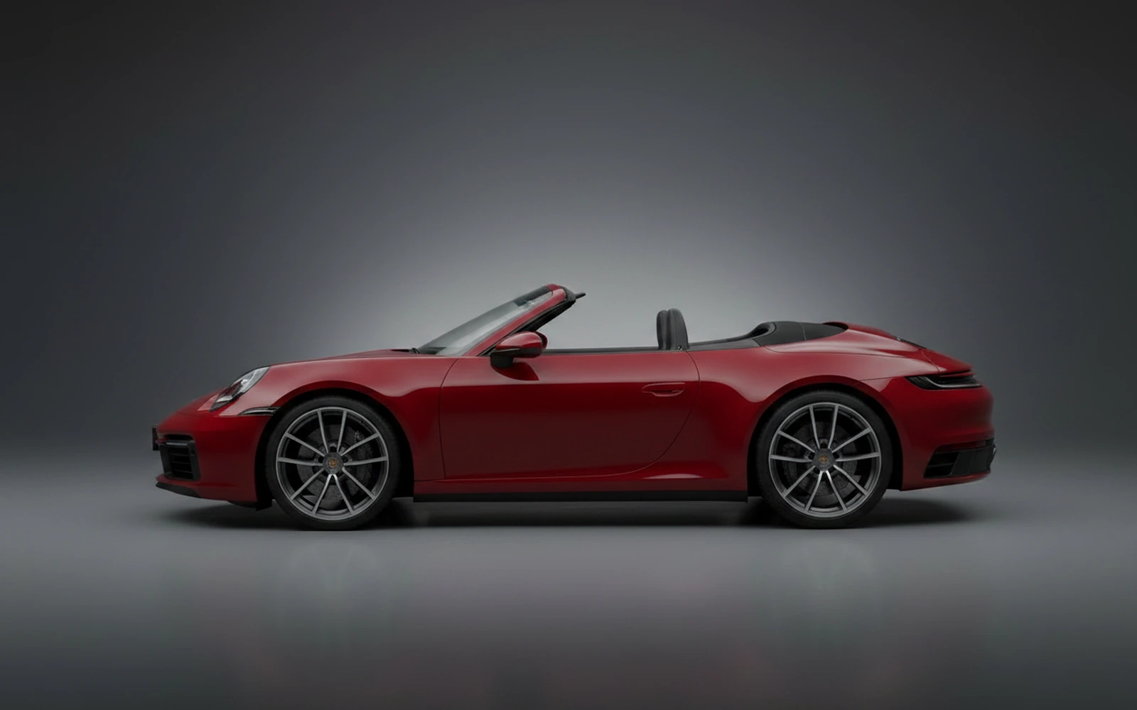 Porsche 911 Carrera Red 2024 — exterior rear view