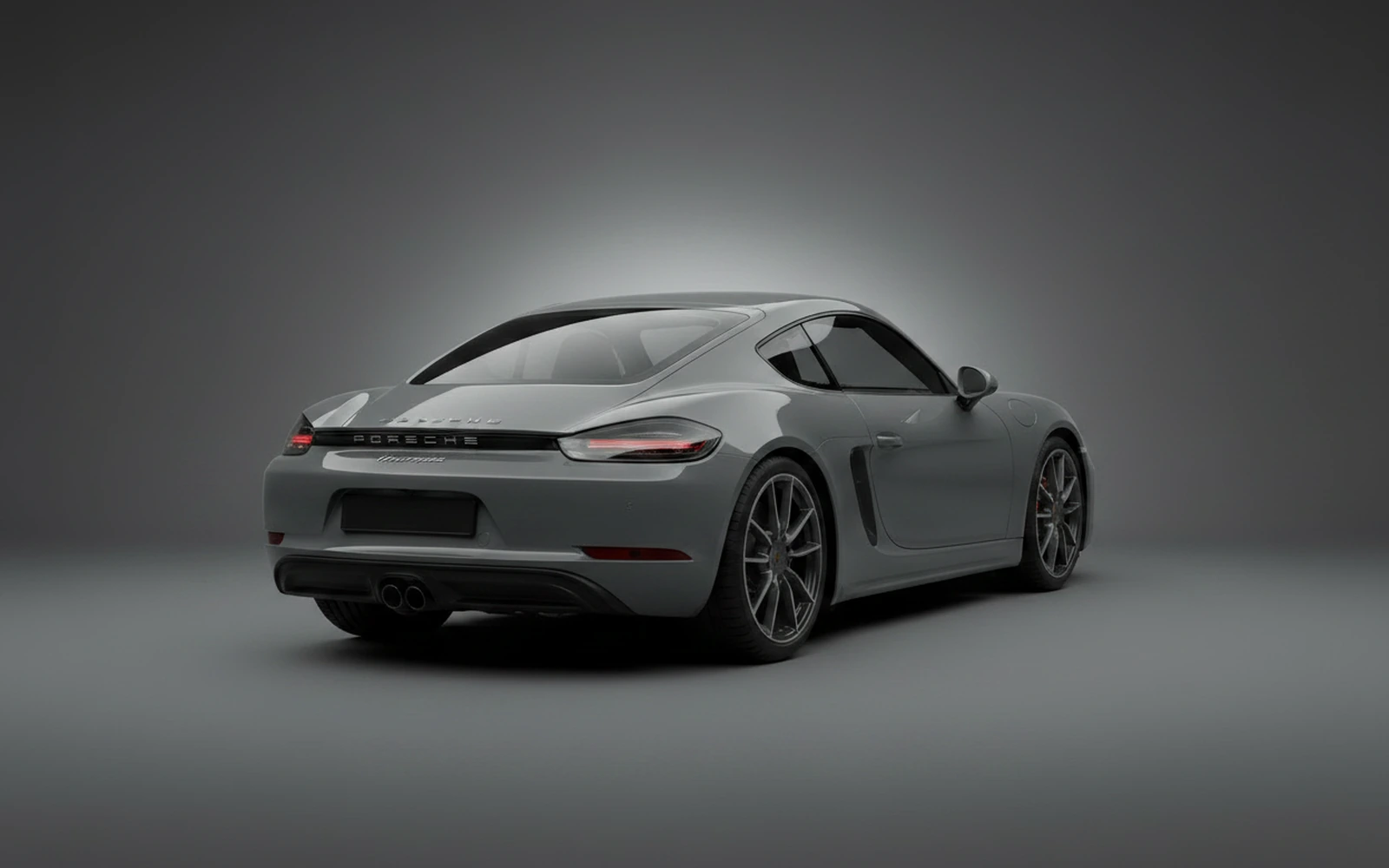 Porsche Boxster GTS Grey 2021 — interior dashboard