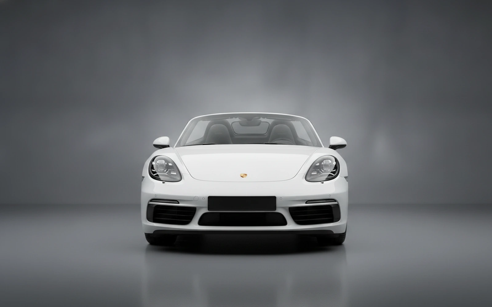 Porsche Boxster GTS White 2022 — exterior side view