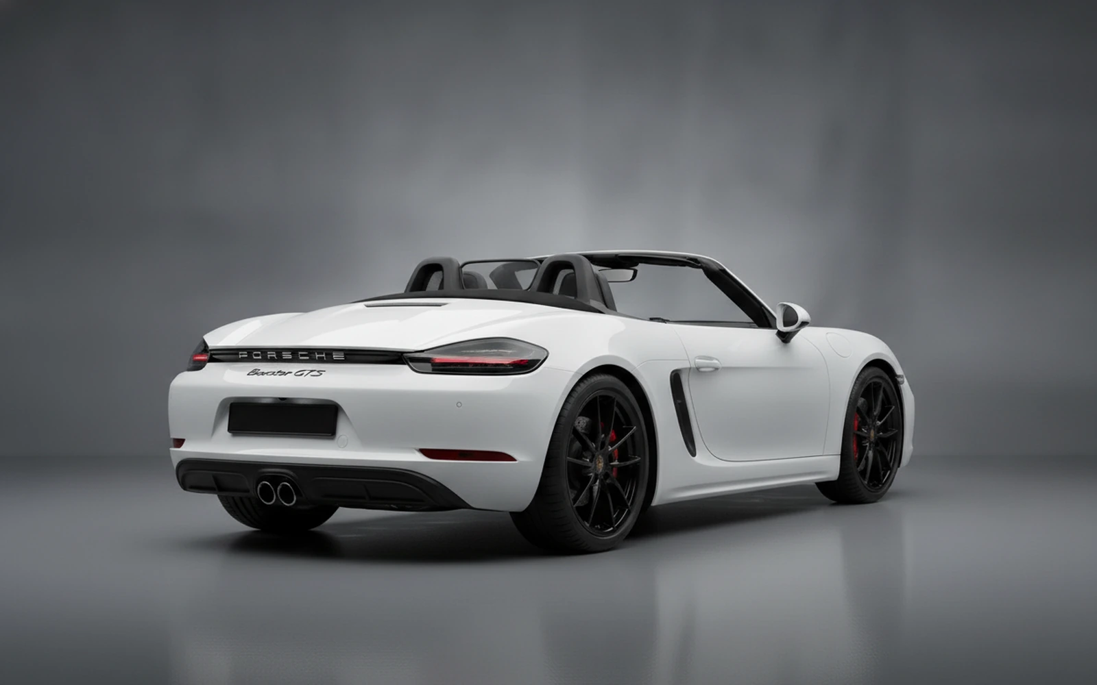 Porsche Boxster GTS White 2022 — interior dashboard
