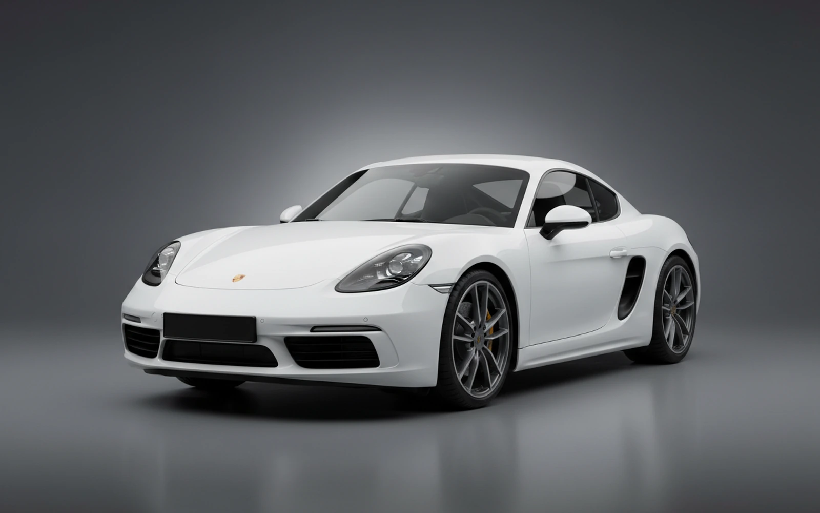 Porsche Cayman White 2024 for rent in Miami — exterior photo