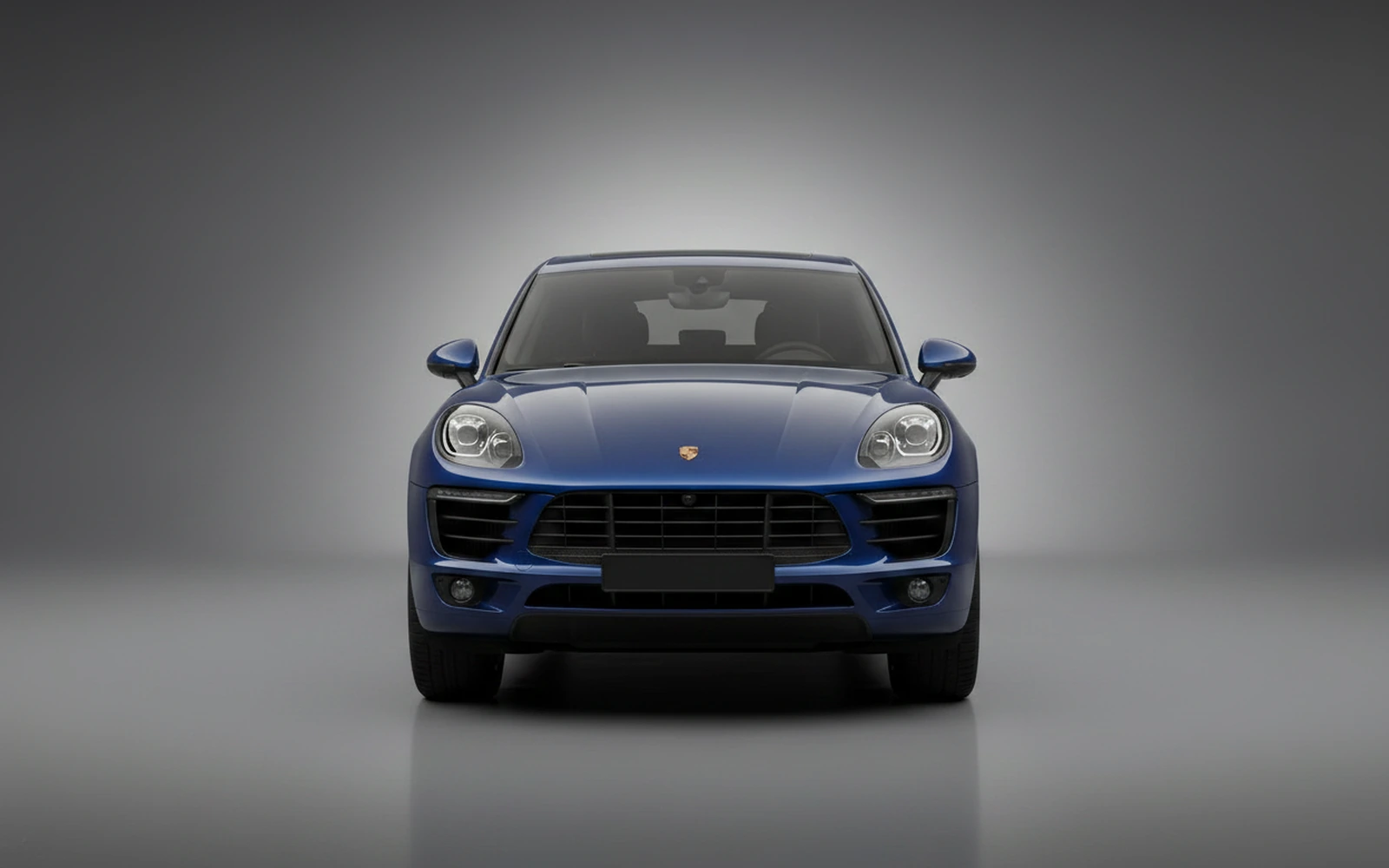 Porsche Macan GTS Azul 2017 — exterior side view