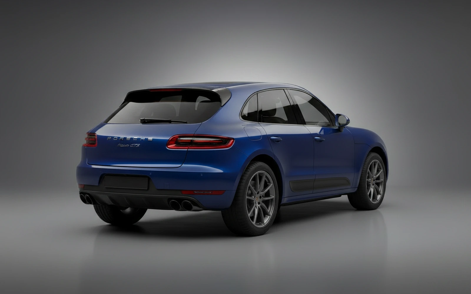 Porsche Macan GTS Azul 2017 — interior dashboard
