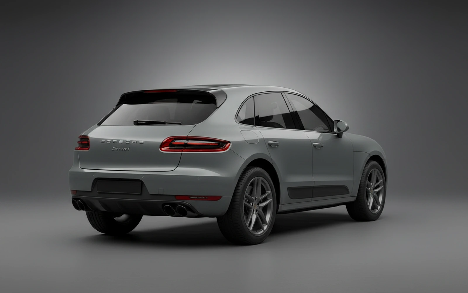 Porsche Macan GTS Grey 2017 — interior dashboard