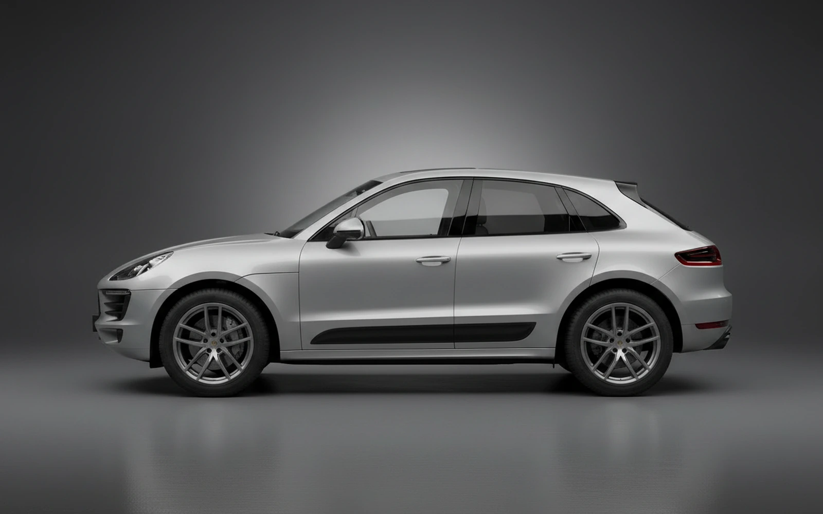 Porsche Macan GTS Plata 2017 — exterior rear view