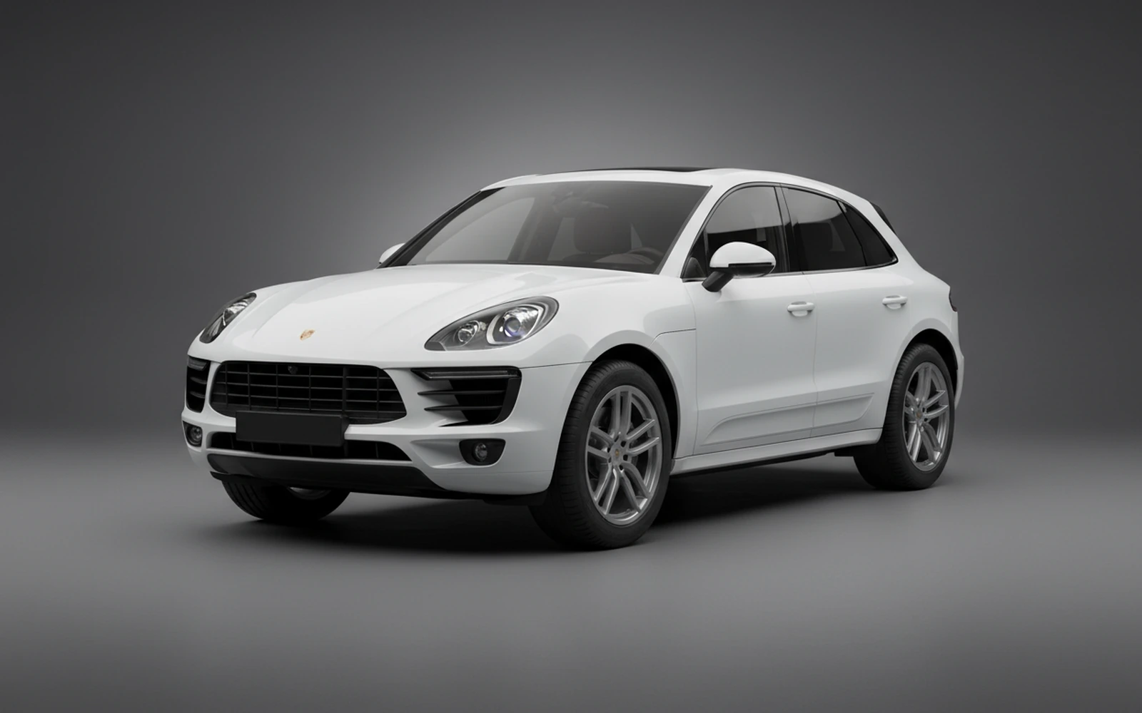 Porsche Macan GTS Blanco 2017 for rent in Miami — exterior front view