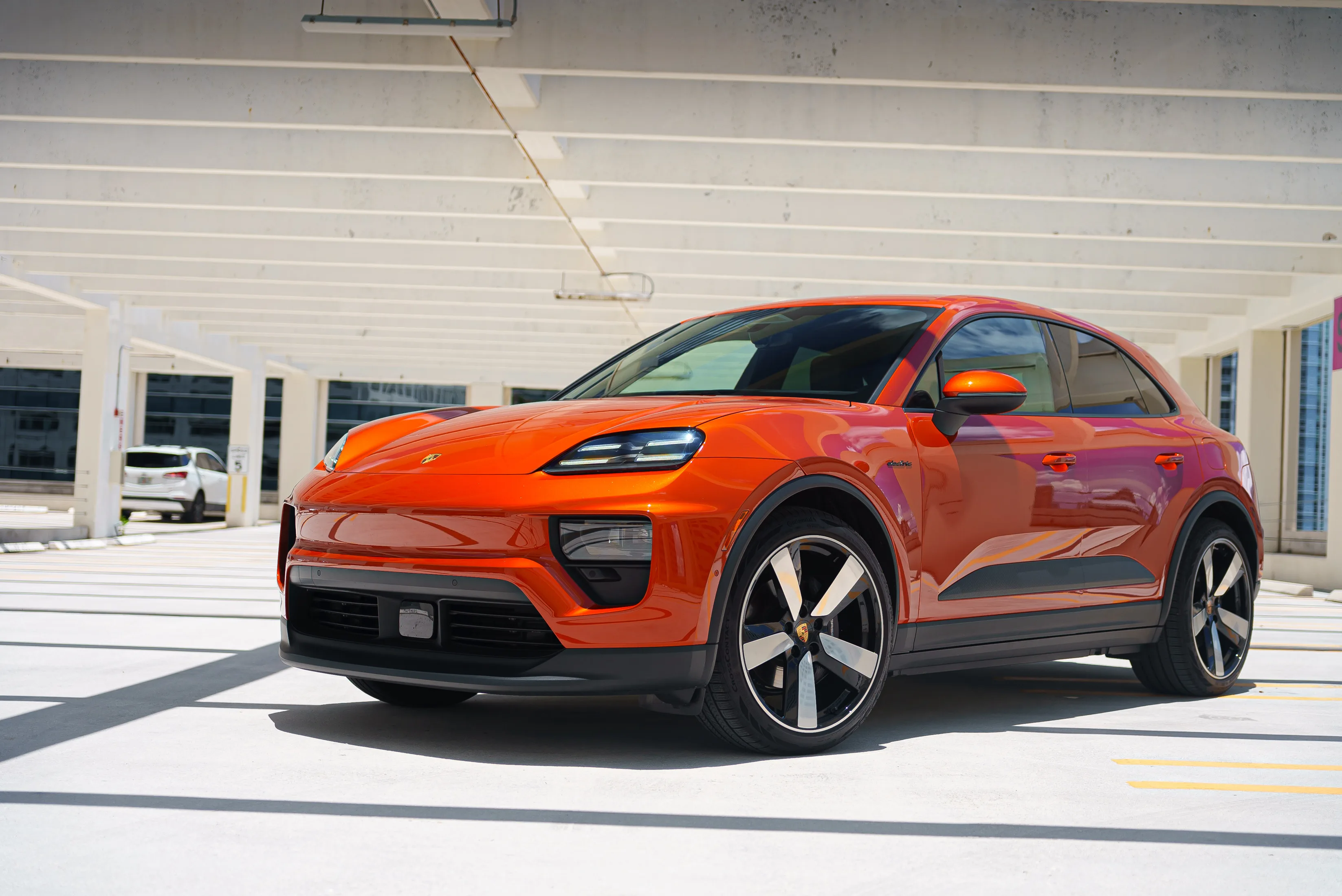 Porsche Macan S Grey for rent in Miami — exterior photo