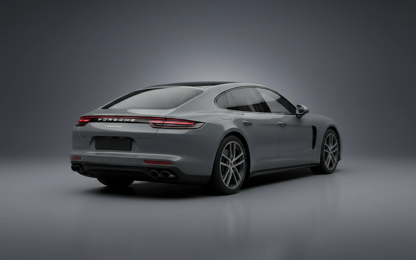 Porsche Panamera Grey 2023 — interior dashboard