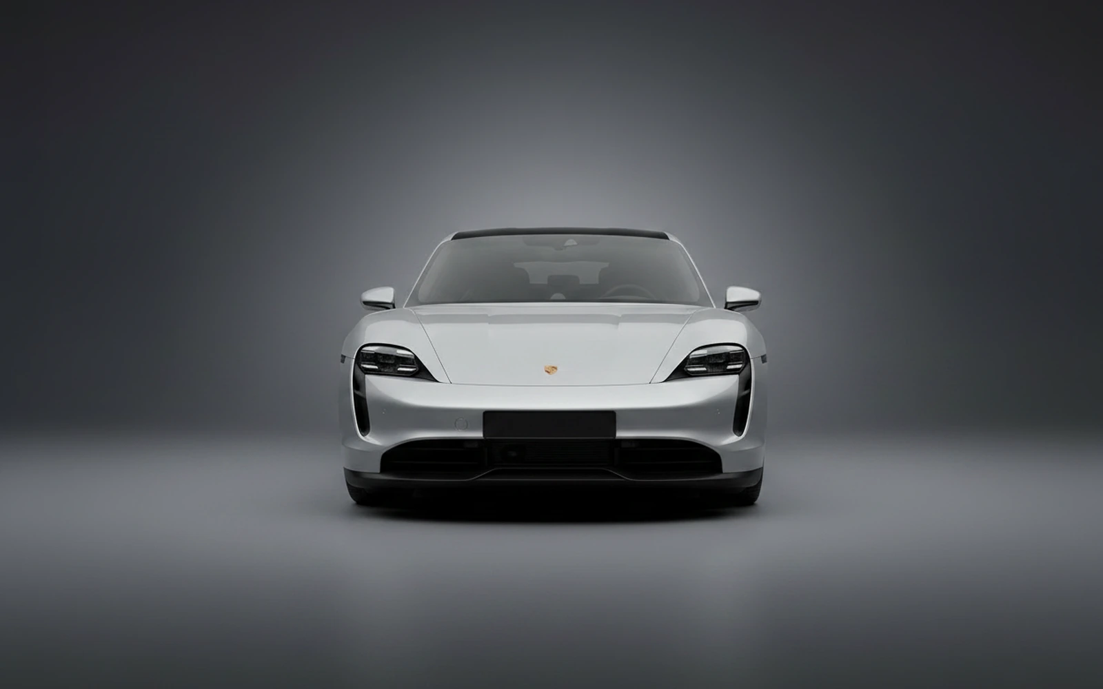 Porsche Taycan Plata 2025 — exterior side view