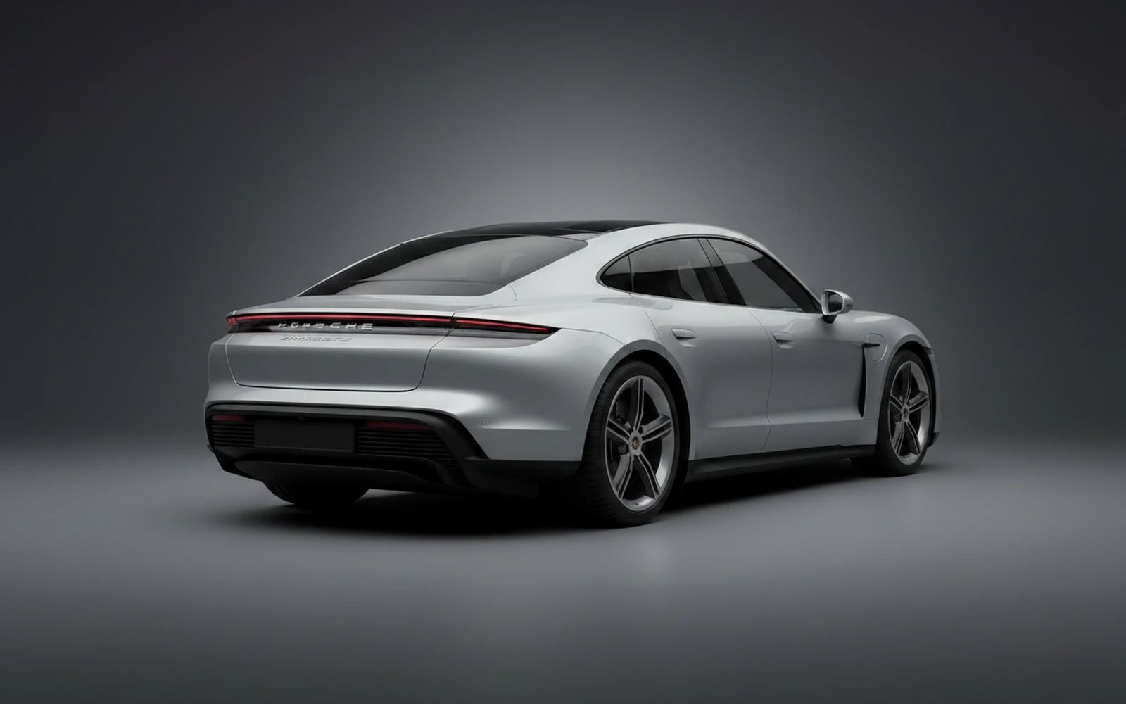 Porsche Taycan Plata 2025 — interior dashboard