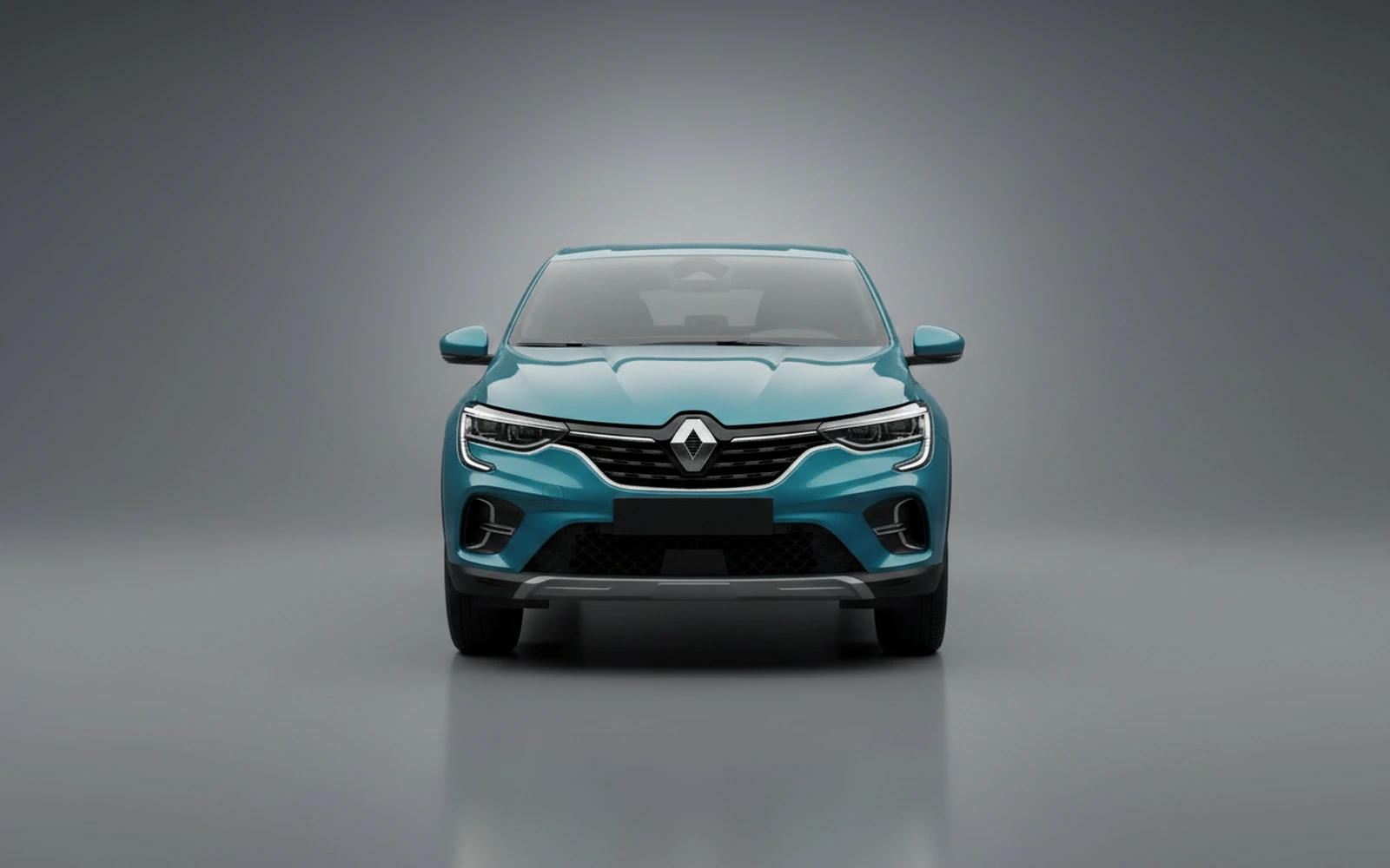 Renault Arkana Aquamarine Blue 2025 — exterior side view