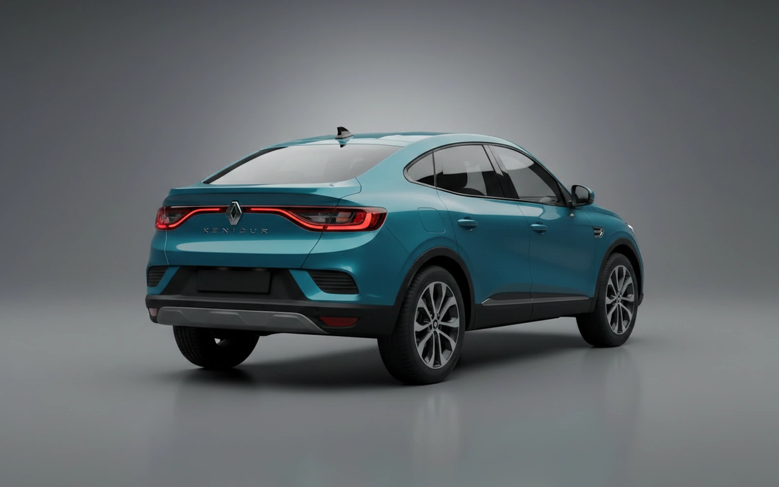 Renault Arkana Aquamarine Blue 2025 — interior dashboard
