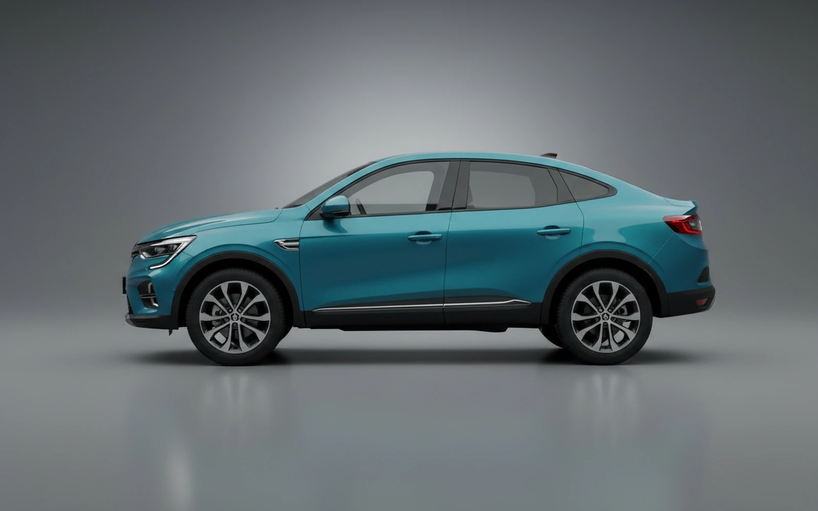 Renault Arkana Aquamarine Blue 2025 — exterior rear view