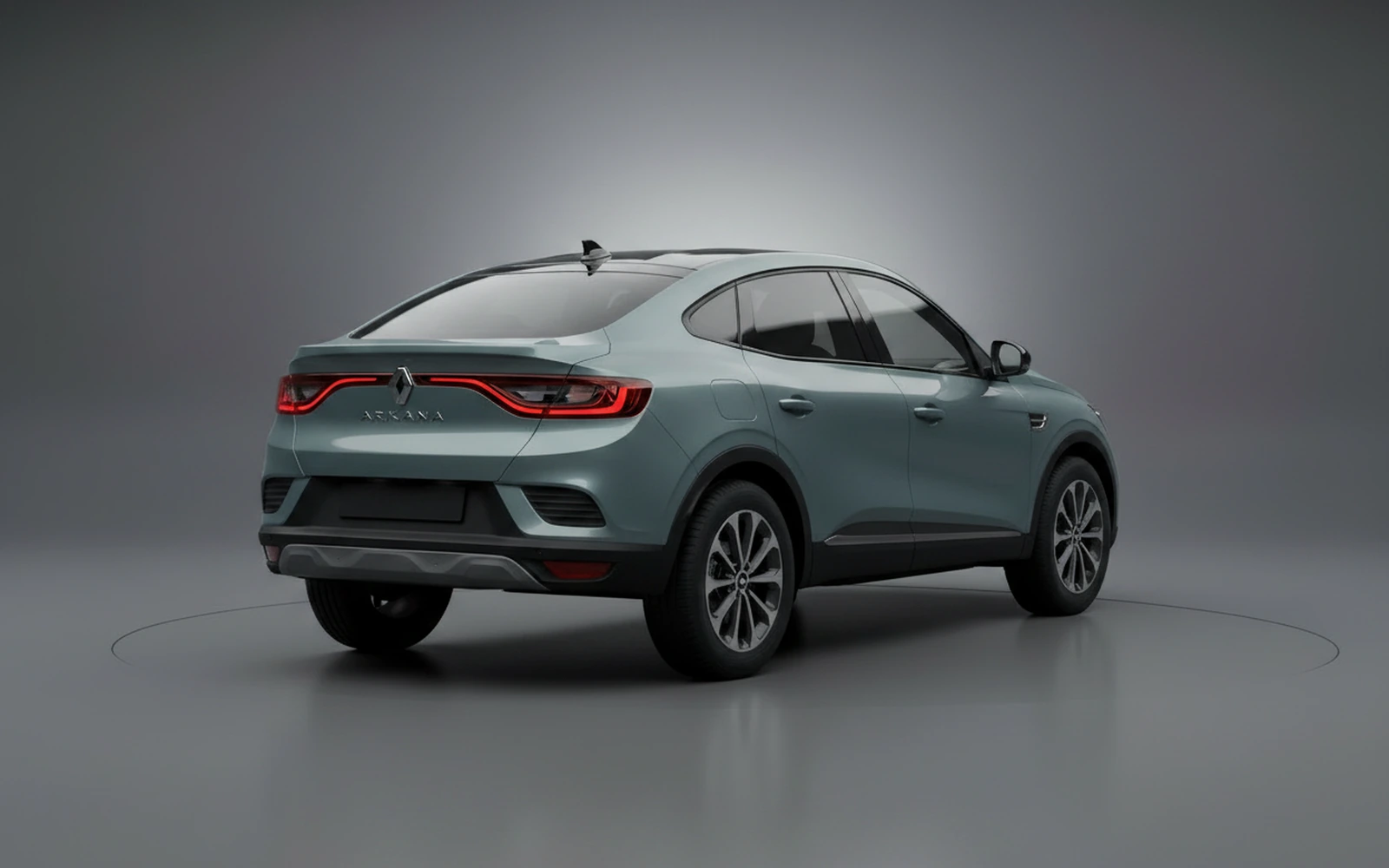 Renault Arkana Aquamarine Grey 2025 — interior dashboard