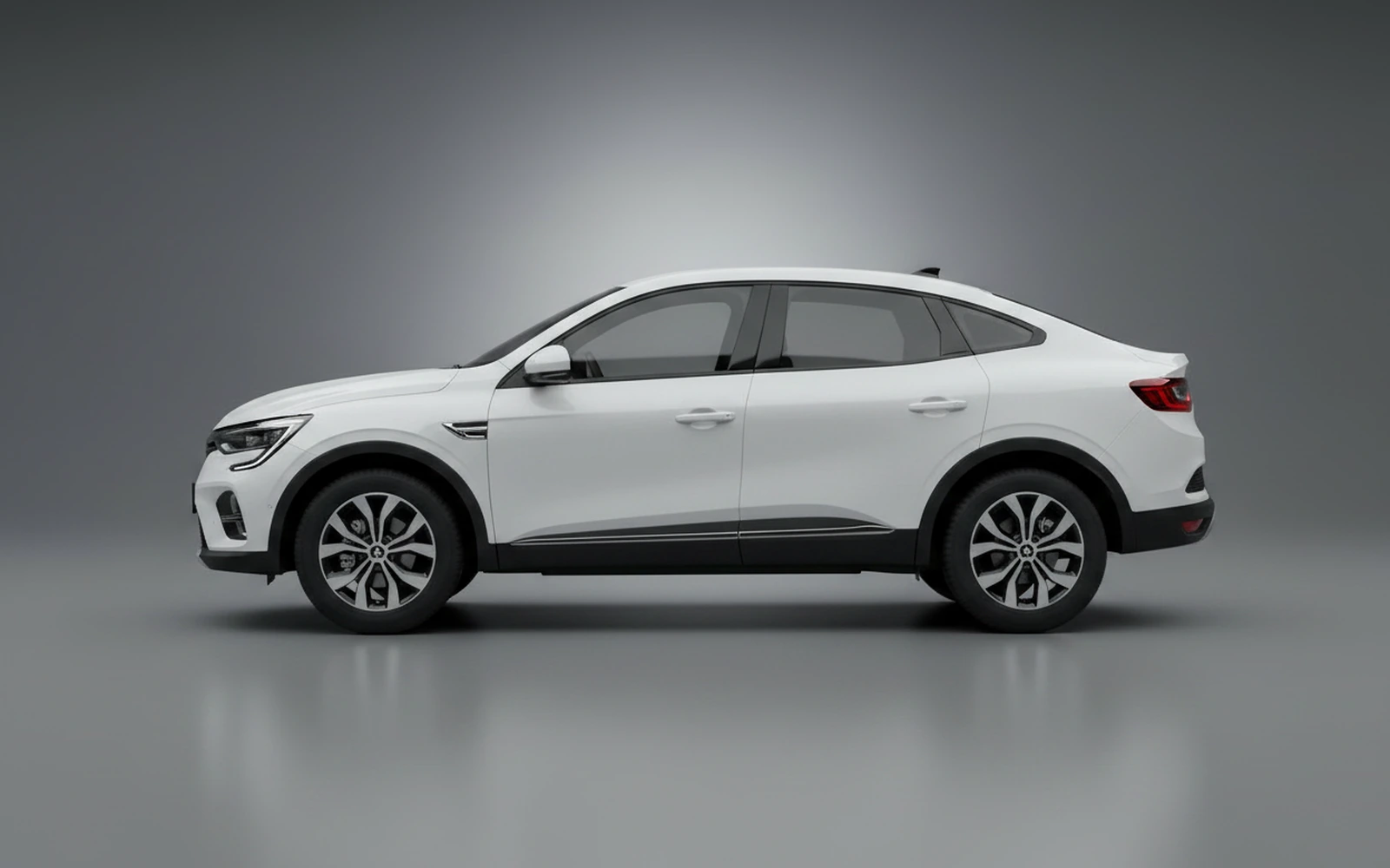 Renault Arkana Aquamarine White 2025 — exterior rear view