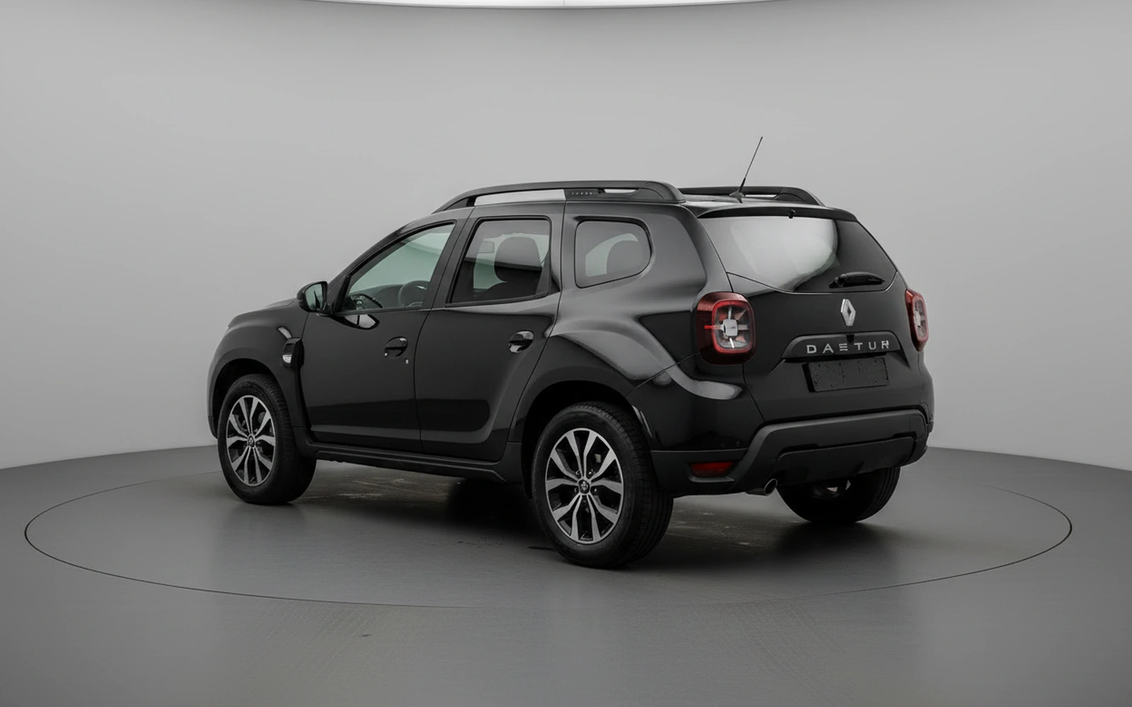 Renault Duster Black 2025 — interior dashboard