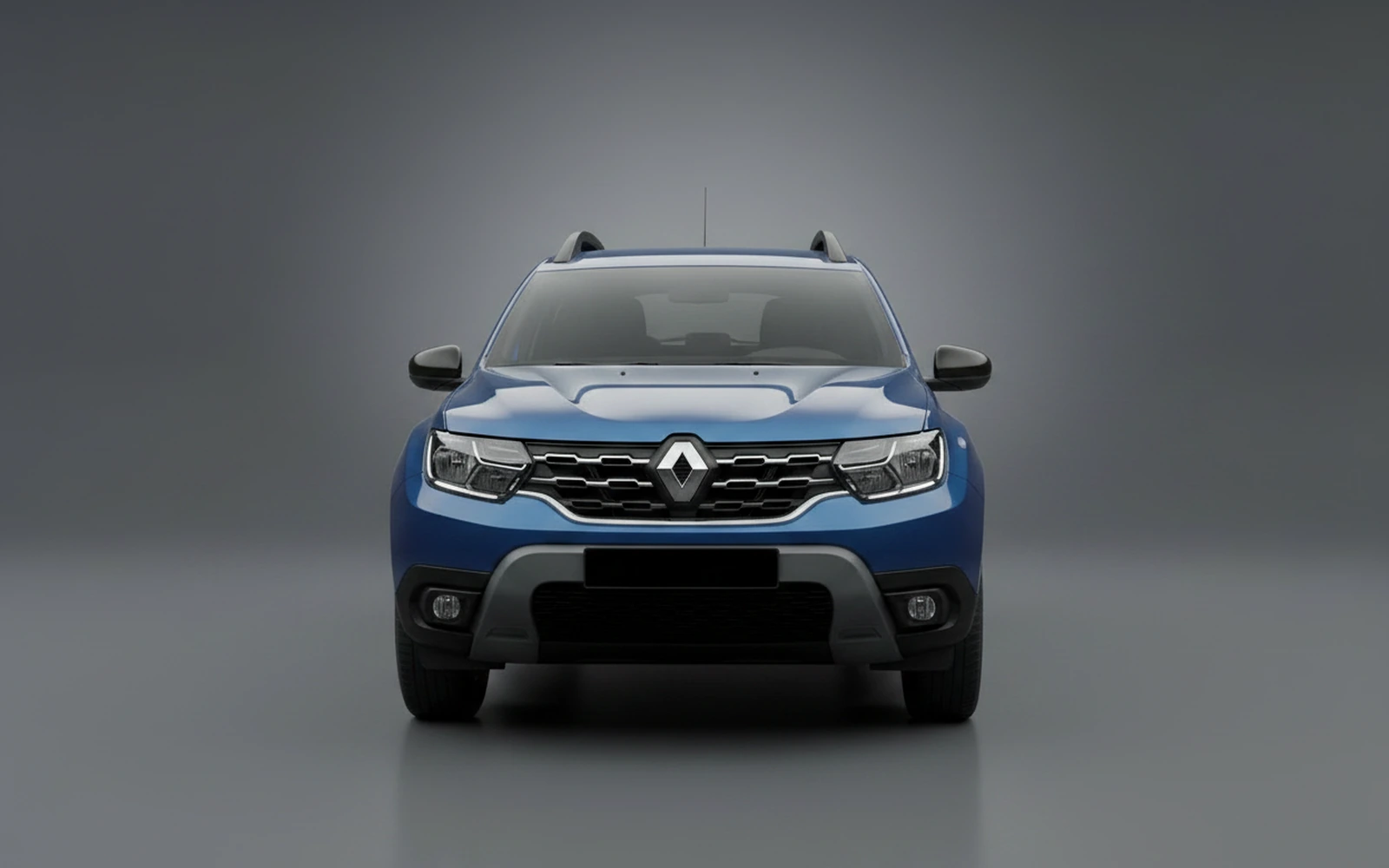 Renault Duster Azul 2025 — exterior side view