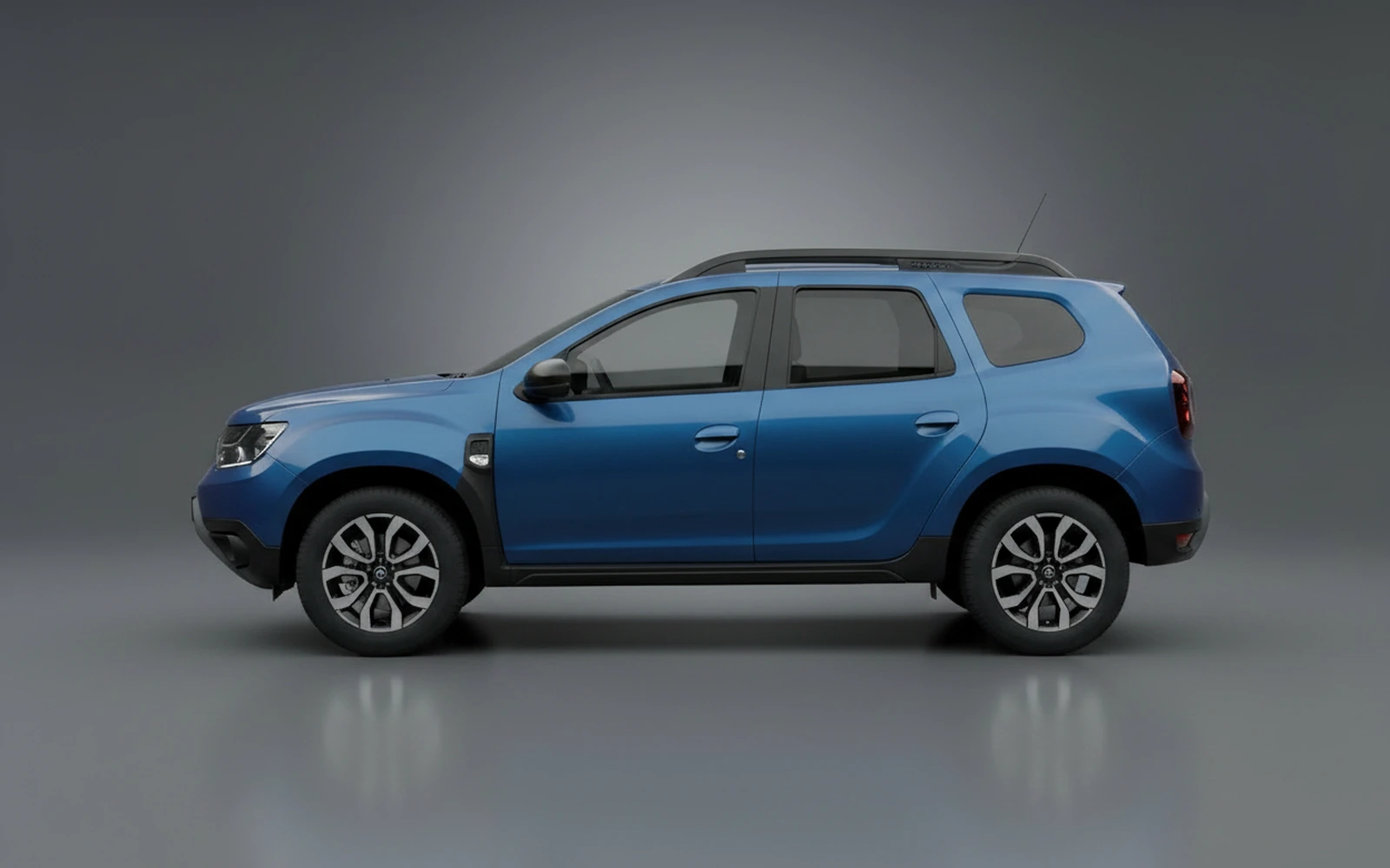 Renault Duster Azul 2025 — exterior rear view