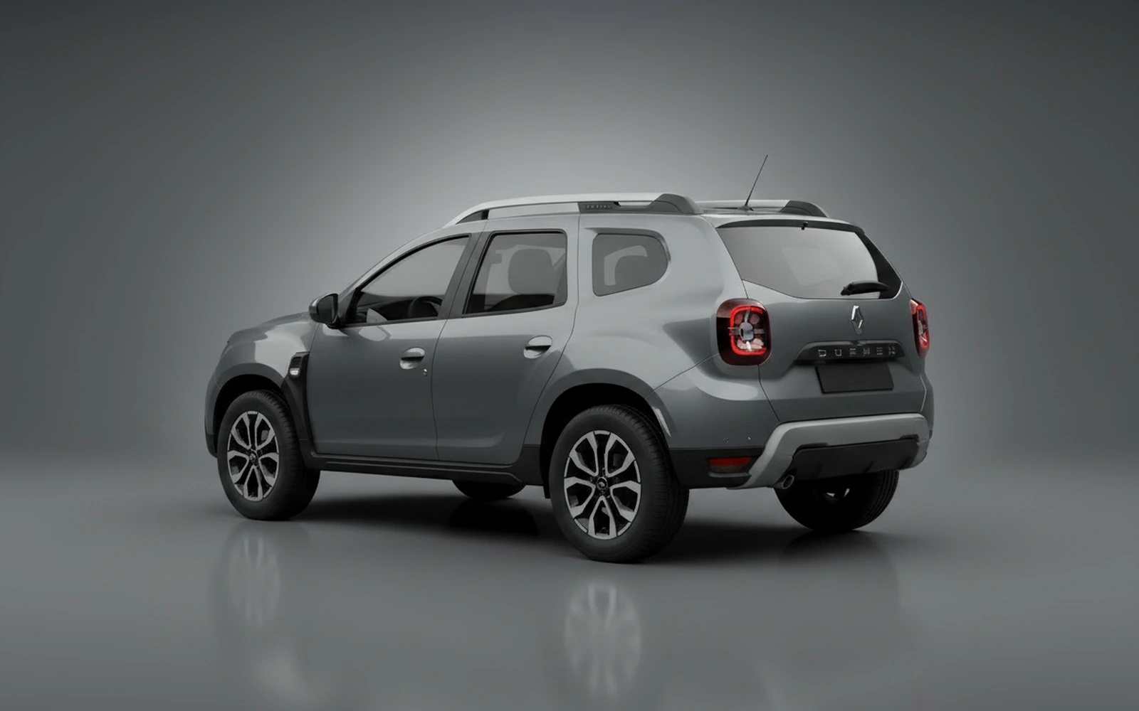 Renault Duster Urban Grey 2025 — interior dashboard