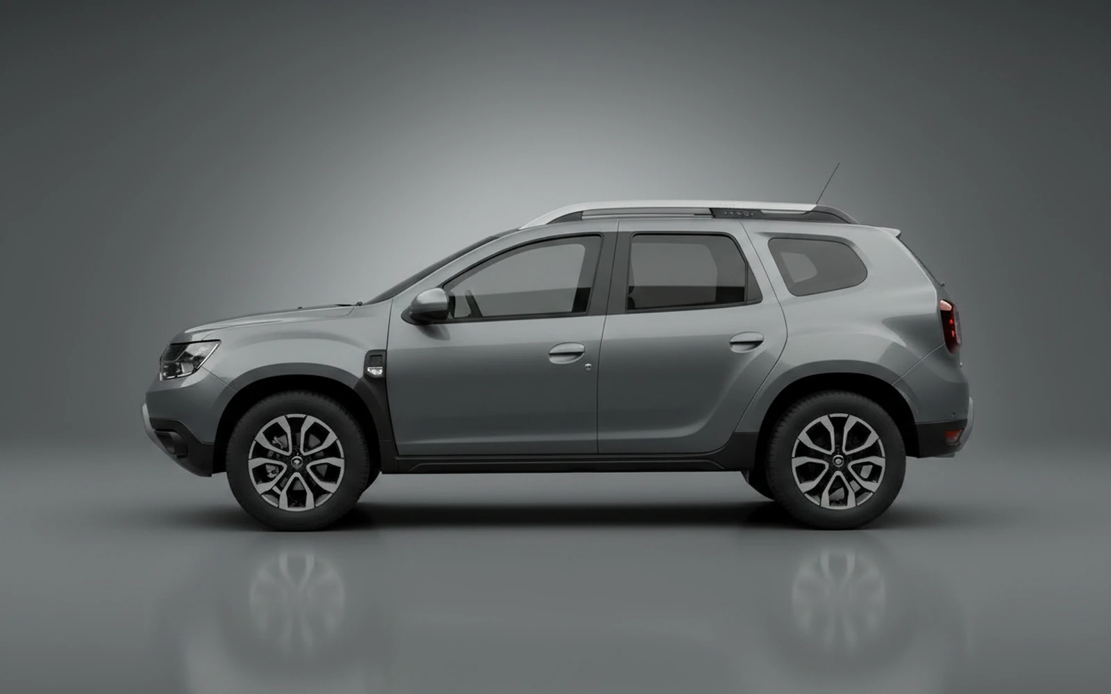 Renault Duster Urban Grey 2025 — exterior rear view