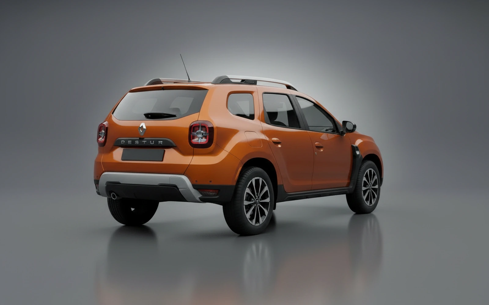 Renault Duster Orange 2025 — interior dashboard