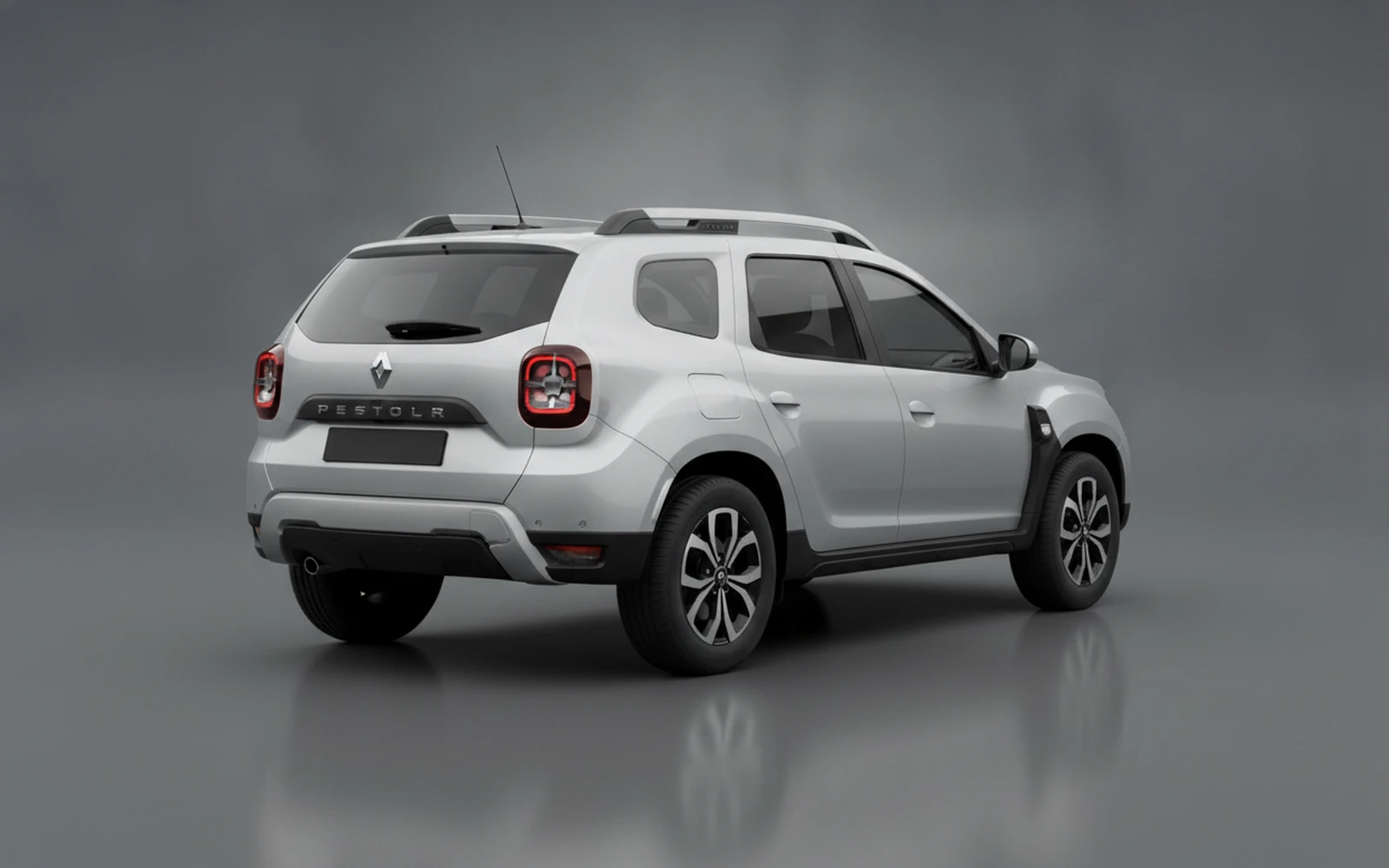 Renault Duster Silver 2025 — interior dashboard