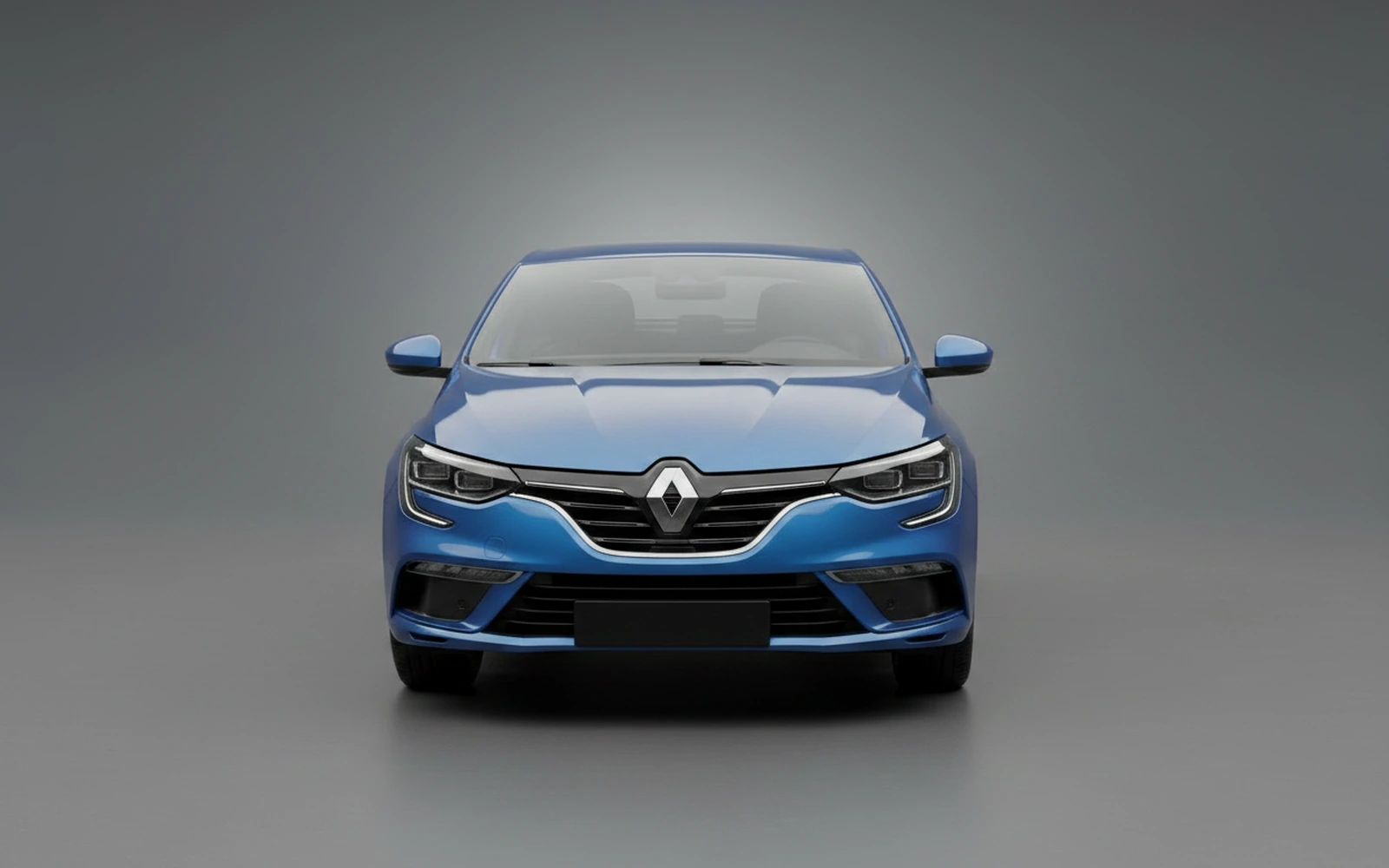 Renault Megane Blue 2025 — exterior side view