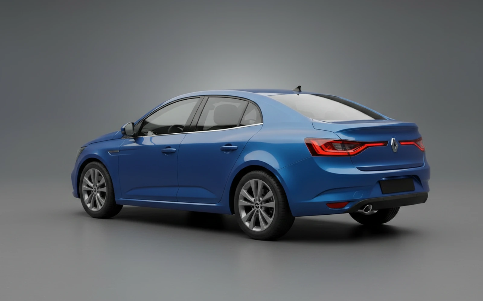 Renault Megane Blue 2025 — interior dashboard