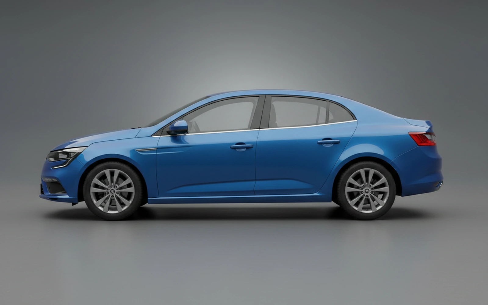 Renault Megane Blue 2025 — exterior rear view