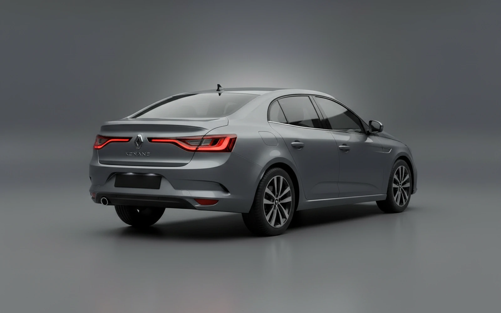 Renault Megane Grey 2025 — interior dashboard
