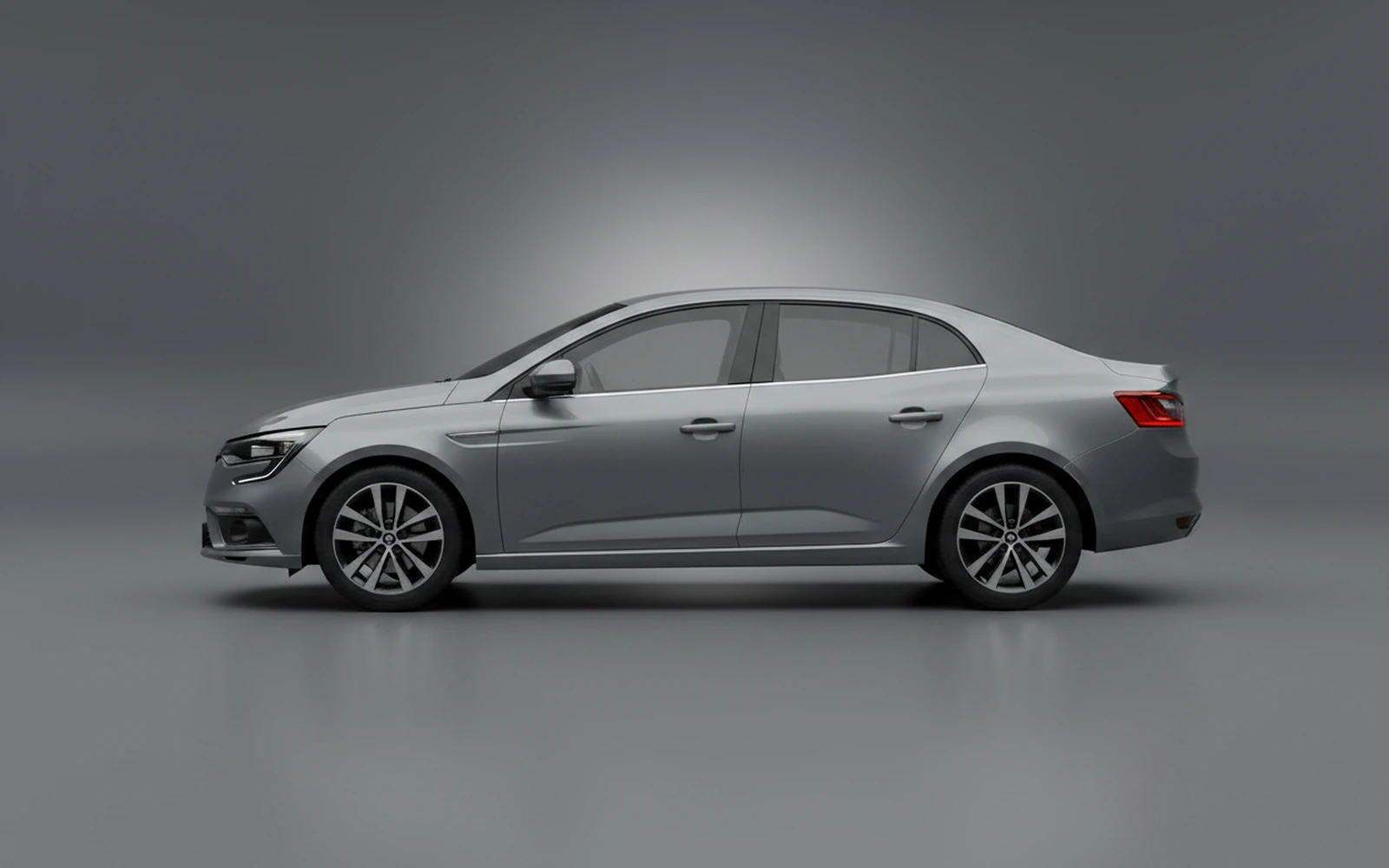 Renault Megane Grey 2025 — exterior rear view