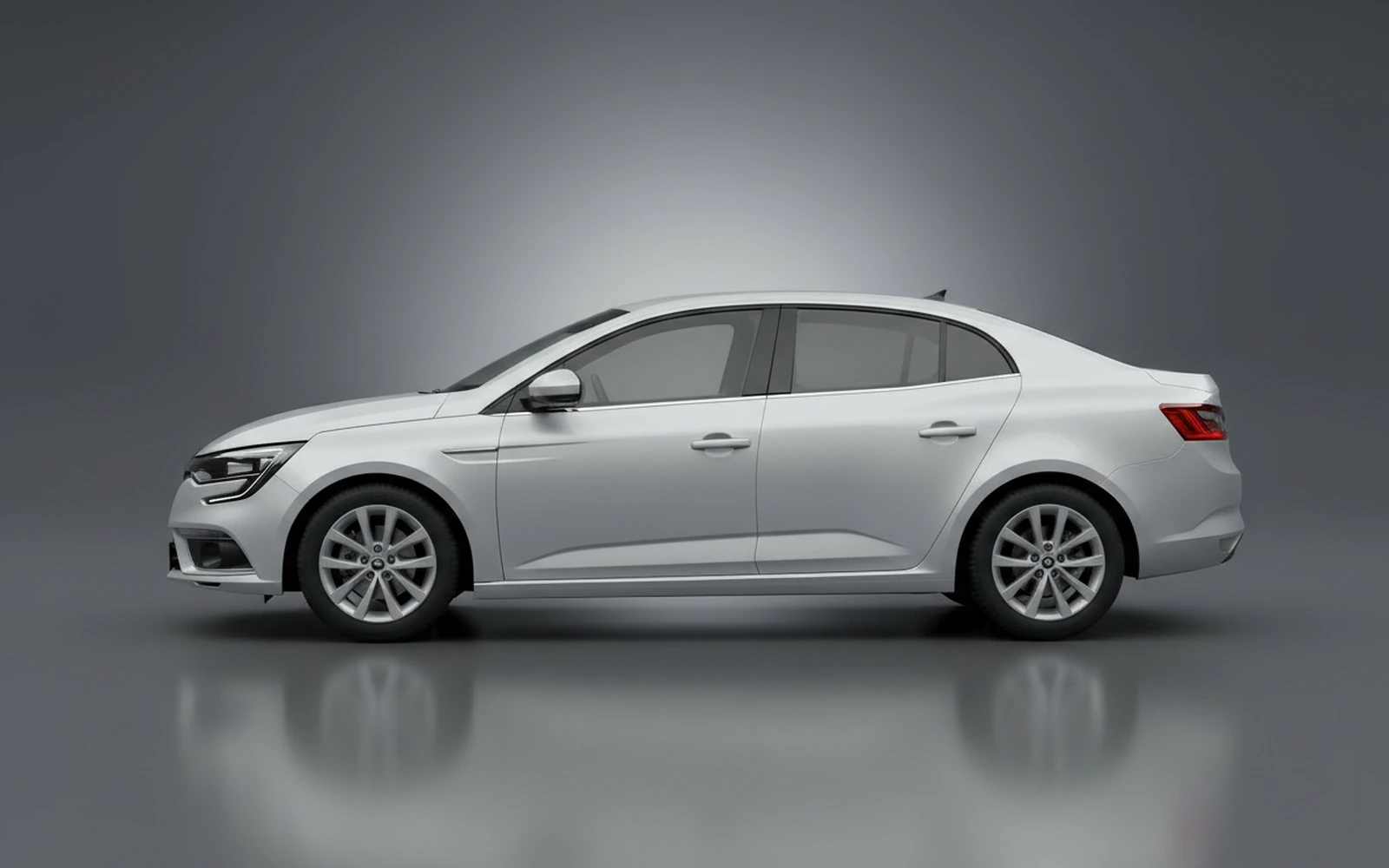 Renault Megane Silver 2025 — exterior rear view