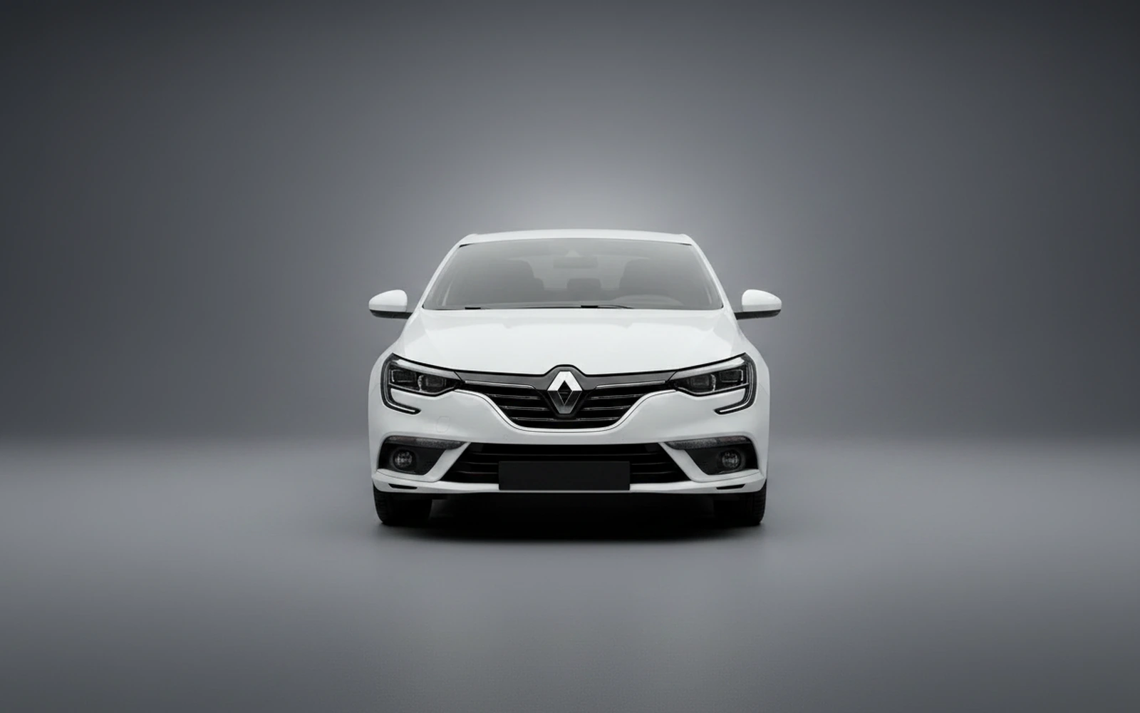 Renault Megane White 2025 — exterior side view
