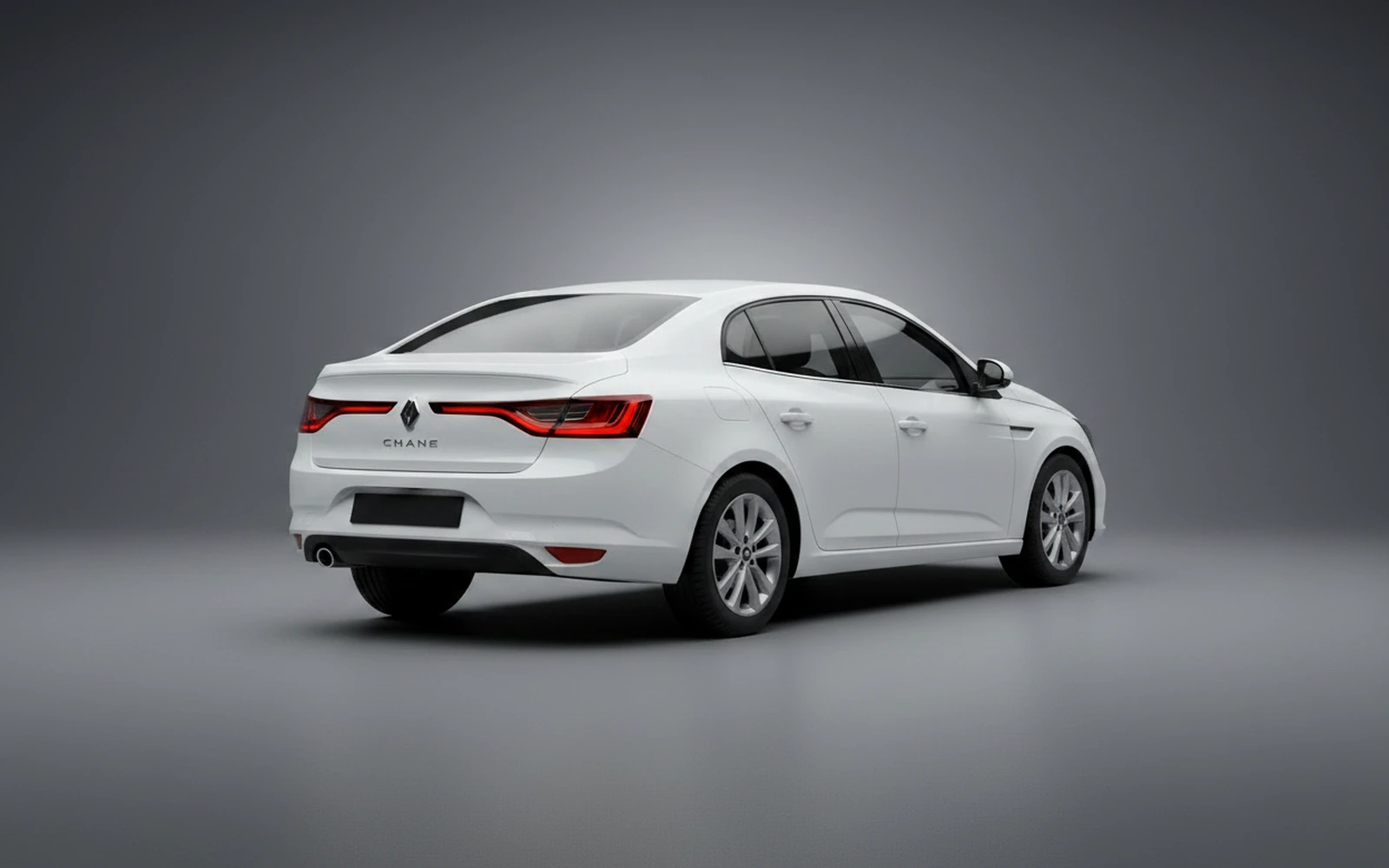 Renault Megane White 2025 — interior dashboard