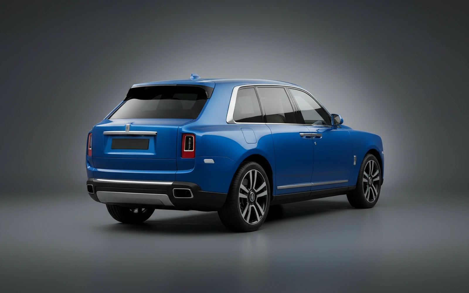 Rolls-Royce Cullinan Blue 2022 — interior dashboard