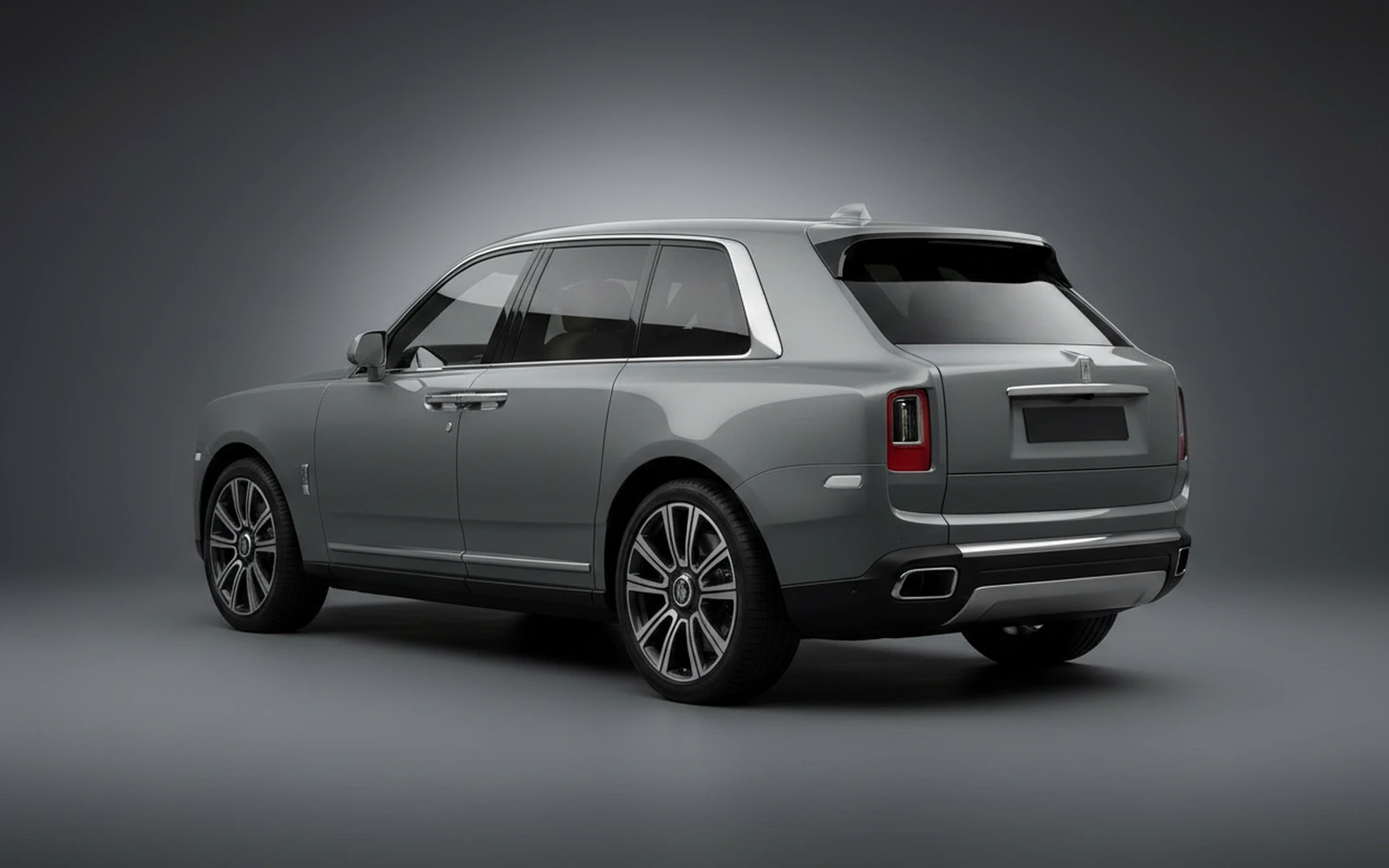 Rolls-Royce Cullinan Gris 2022 — interior dashboard