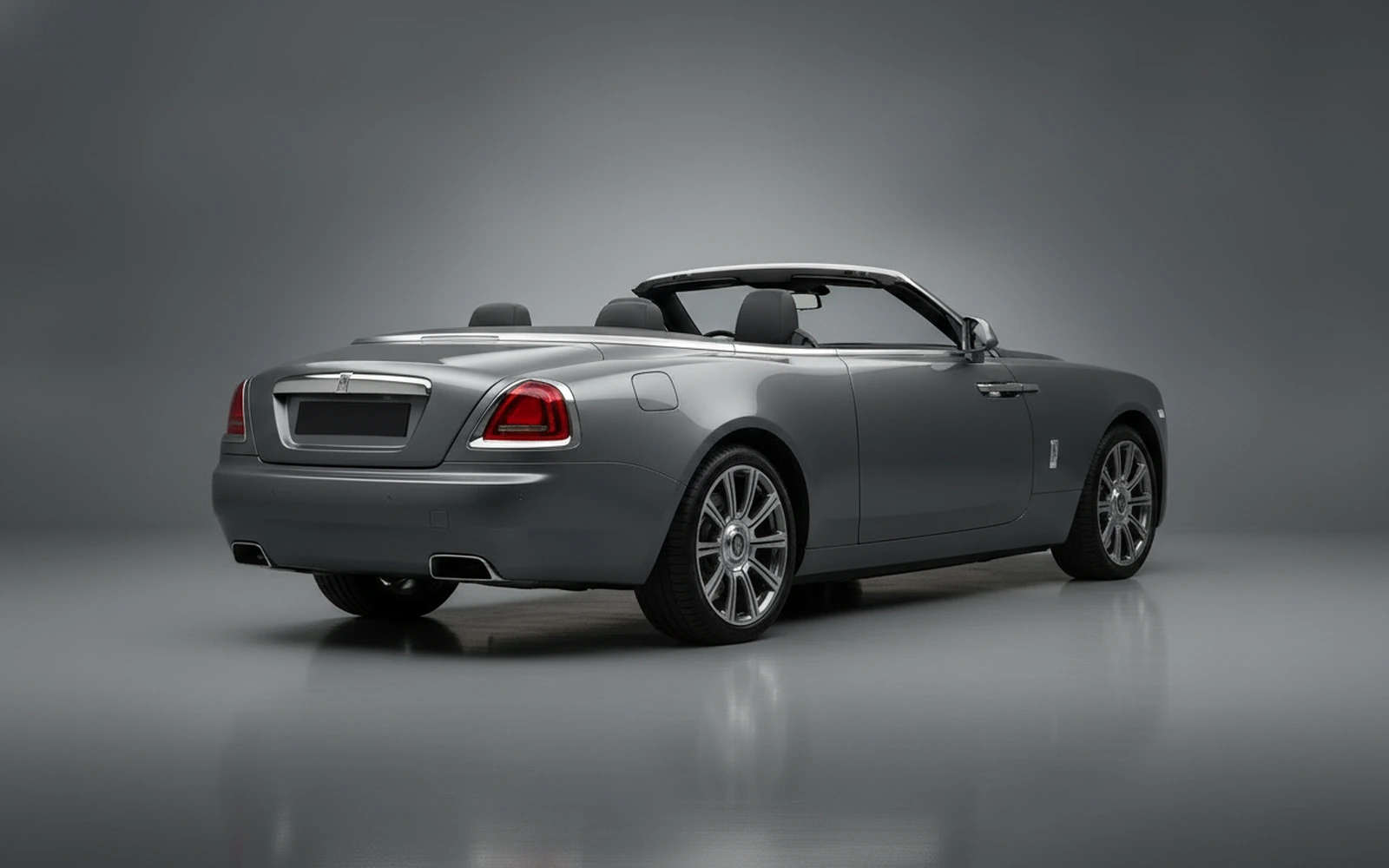 Rolls-Royce Dawn Grey 2022 — interior dashboard