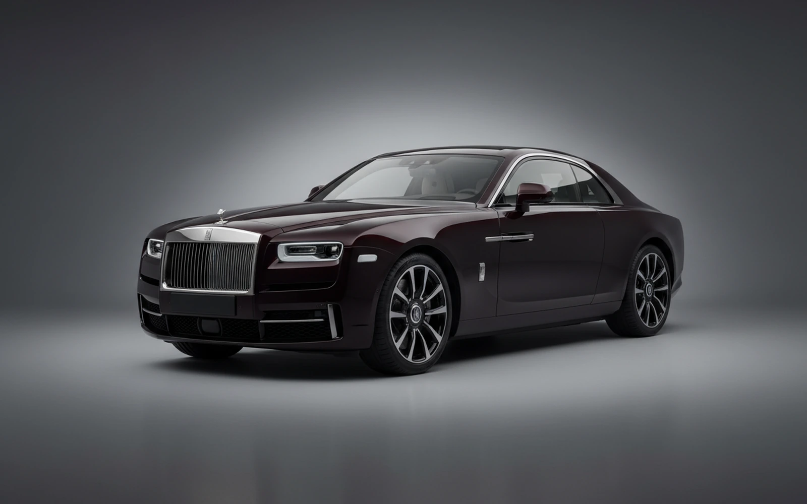 Rolls-Royce Rolls Royce Spectre Black-cherry 2024 for rent in Miami — exterior photo