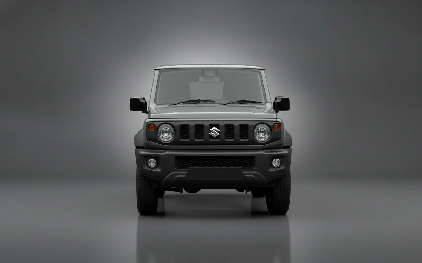Suzuki Jimny Black Grey 2026 — exterior side view
