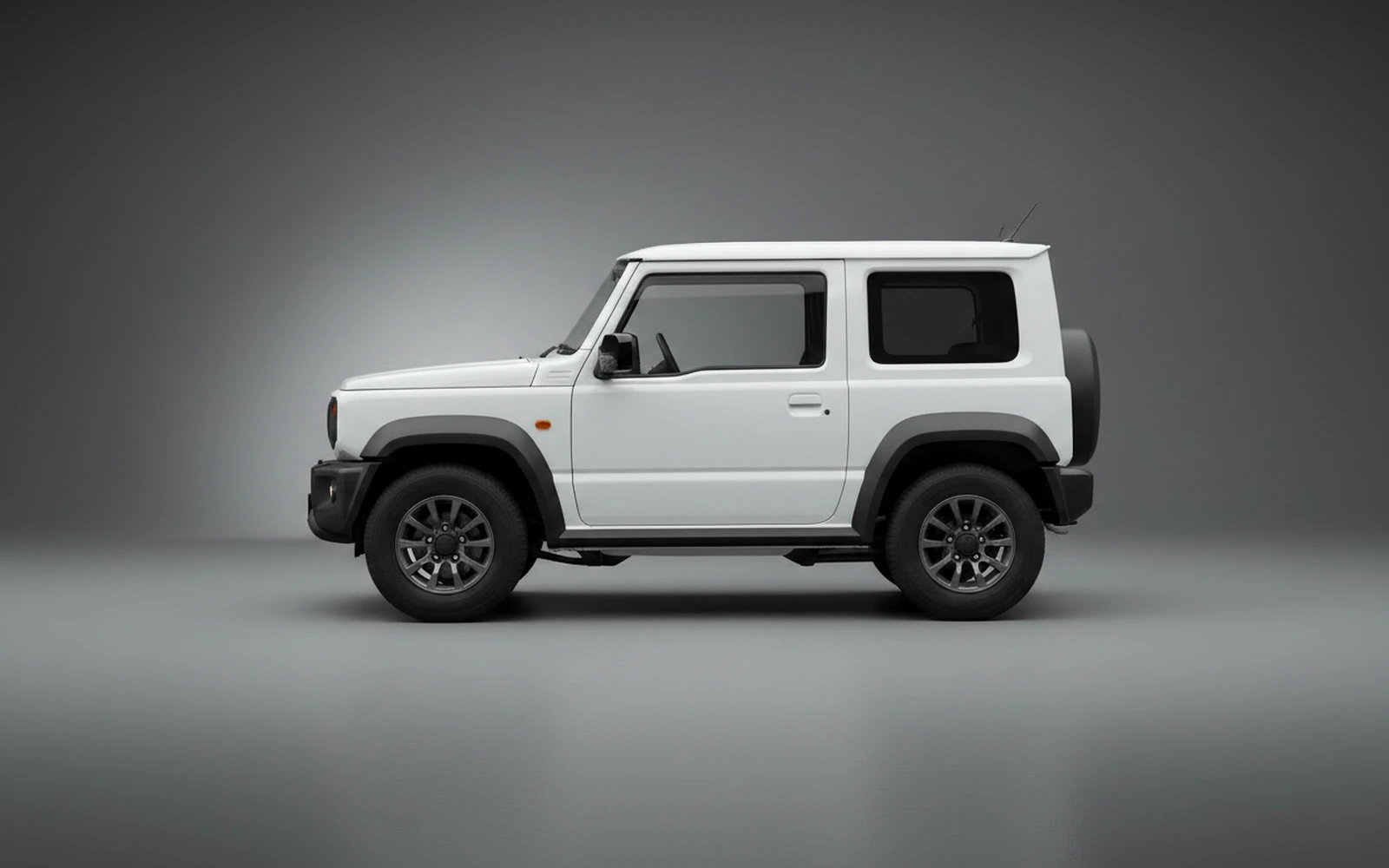Suzuki Jimny Black White 2026 — exterior rear view