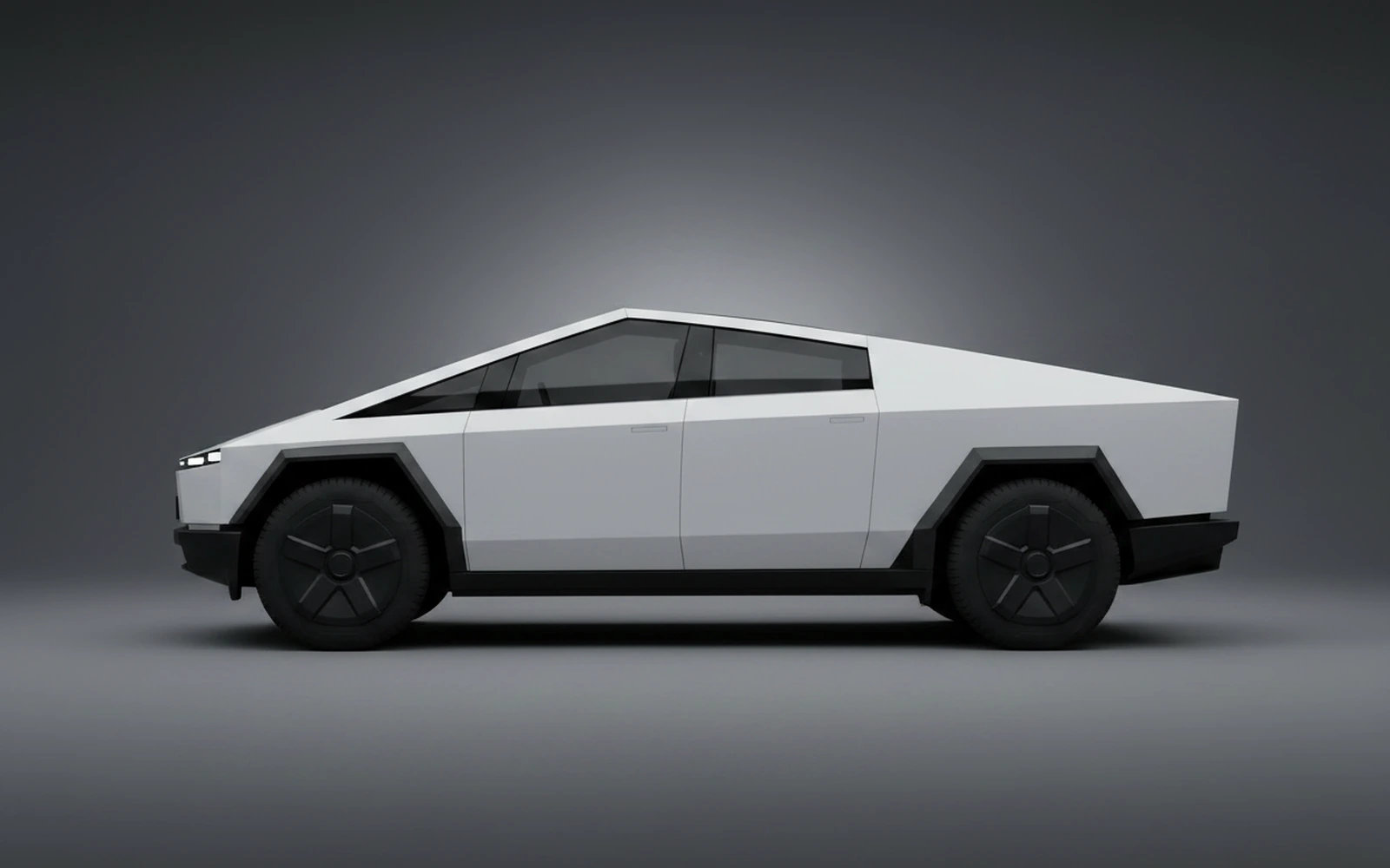 Tesla Cybertruck Blanco 2024 — exterior rear view