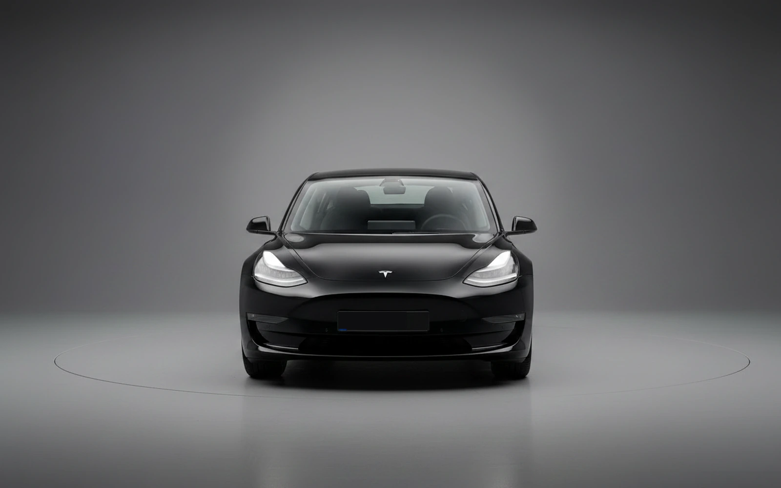 Tesla Model 3 Negro 2024 — exterior side view