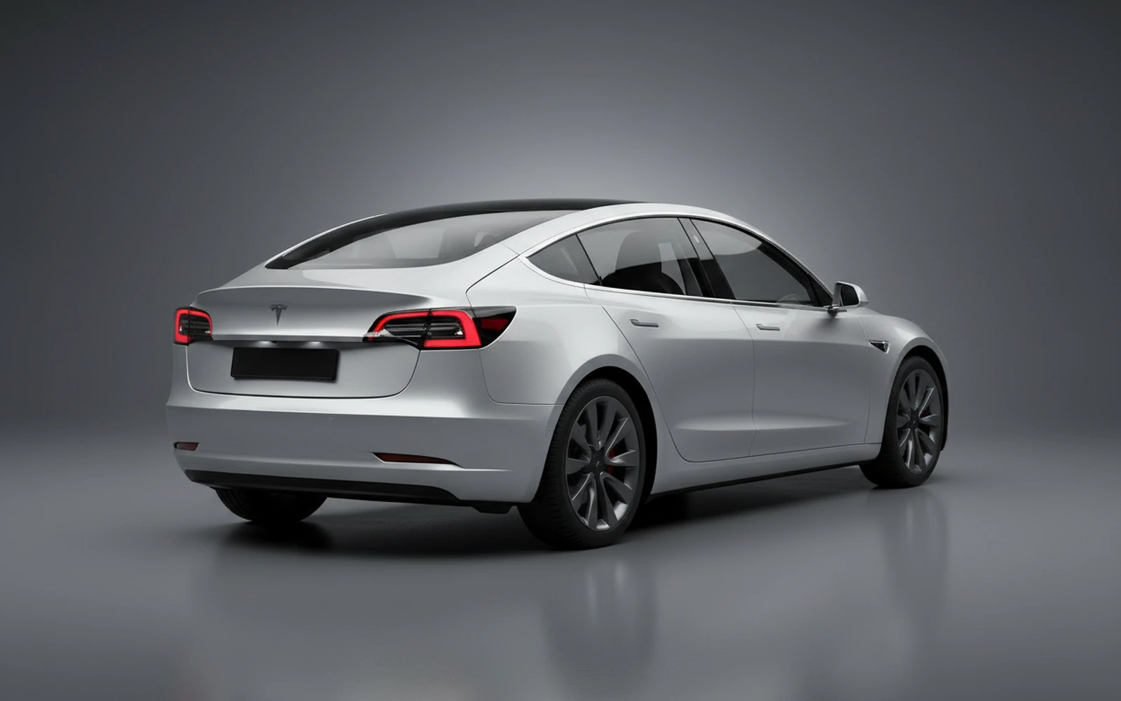 Tesla Model 3 Plata 2024 — interior dashboard
