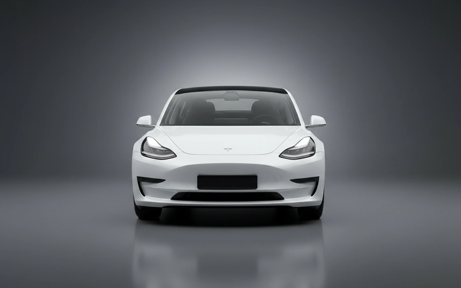 Tesla Model 3 Blanco 2025 — exterior side view