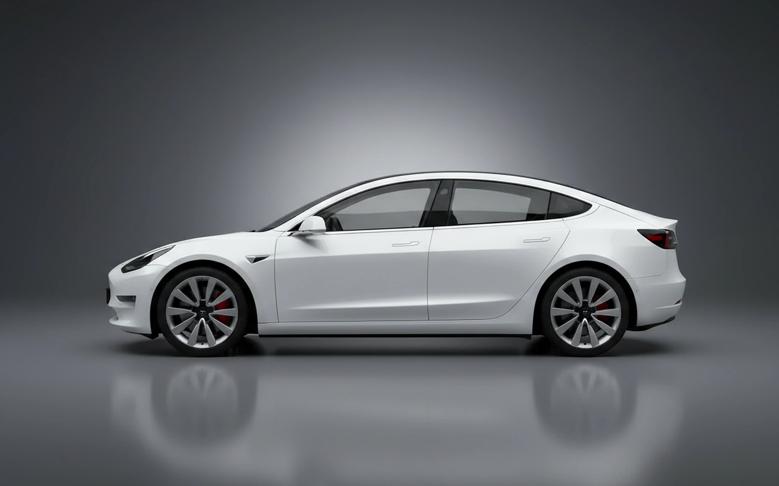 Tesla Model 3 Blanco 2025 — exterior rear view