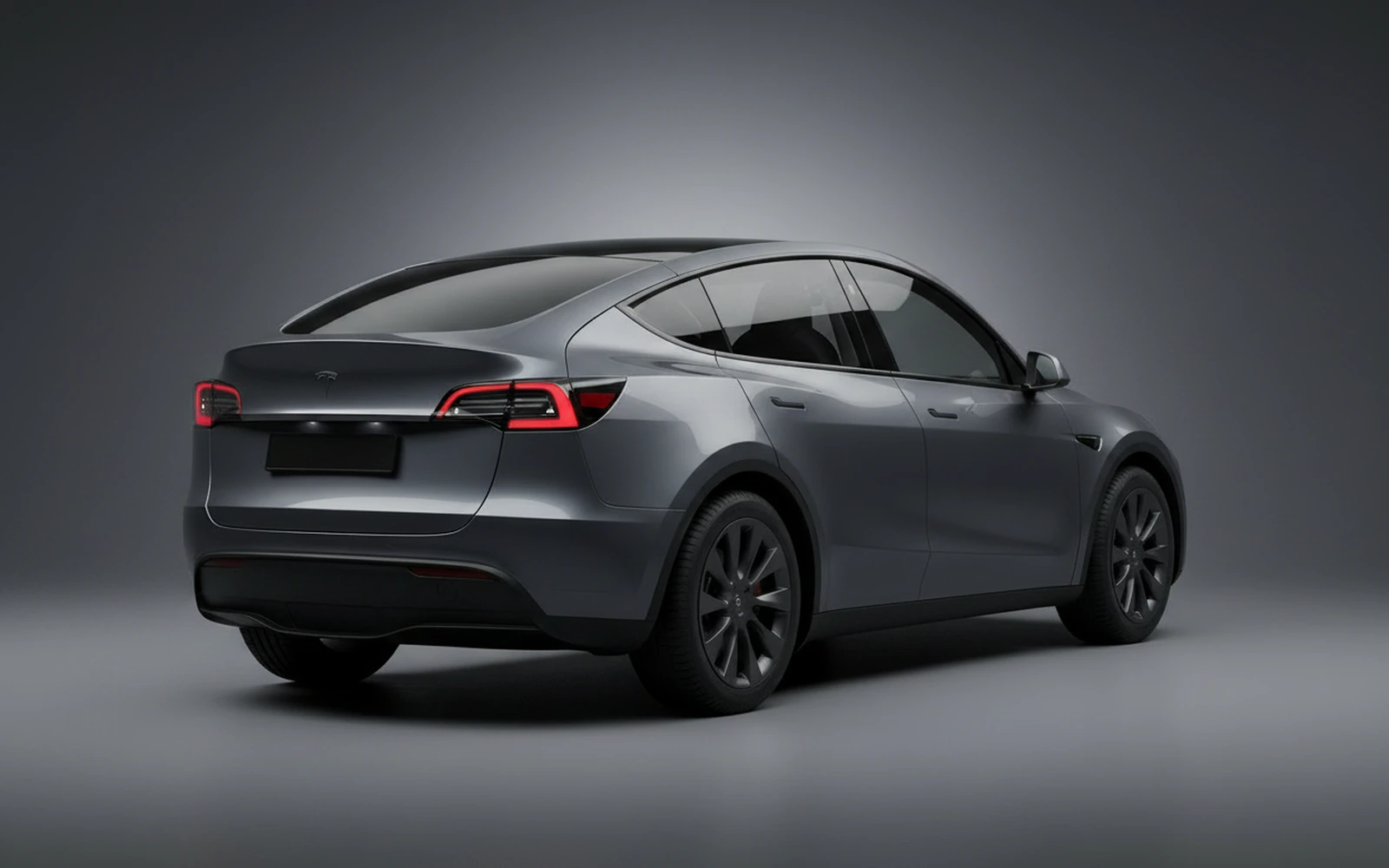 Tesla Model Y Gris 2024 — interior dashboard