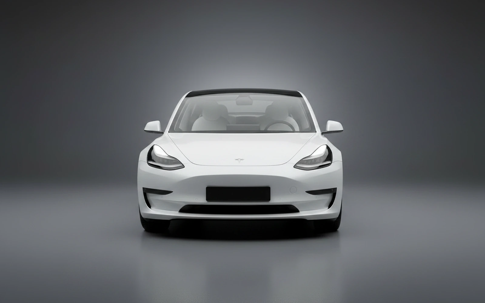 Tesla Model White 2024 — exterior side view