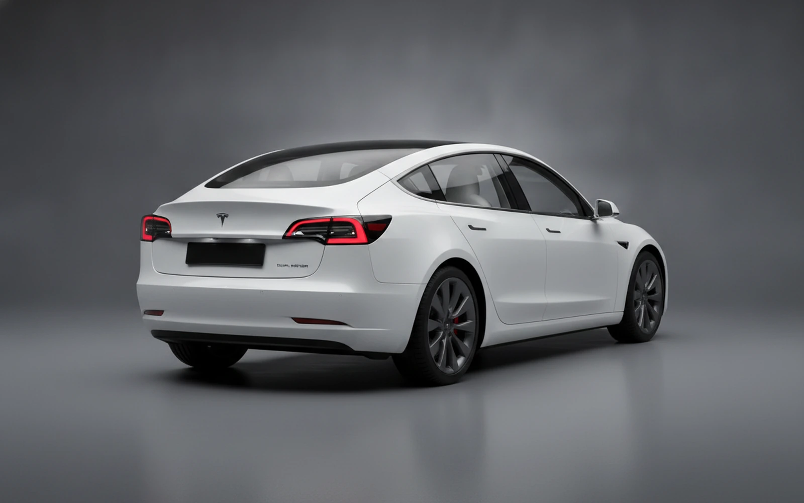 Tesla Model White 2024 — interior dashboard