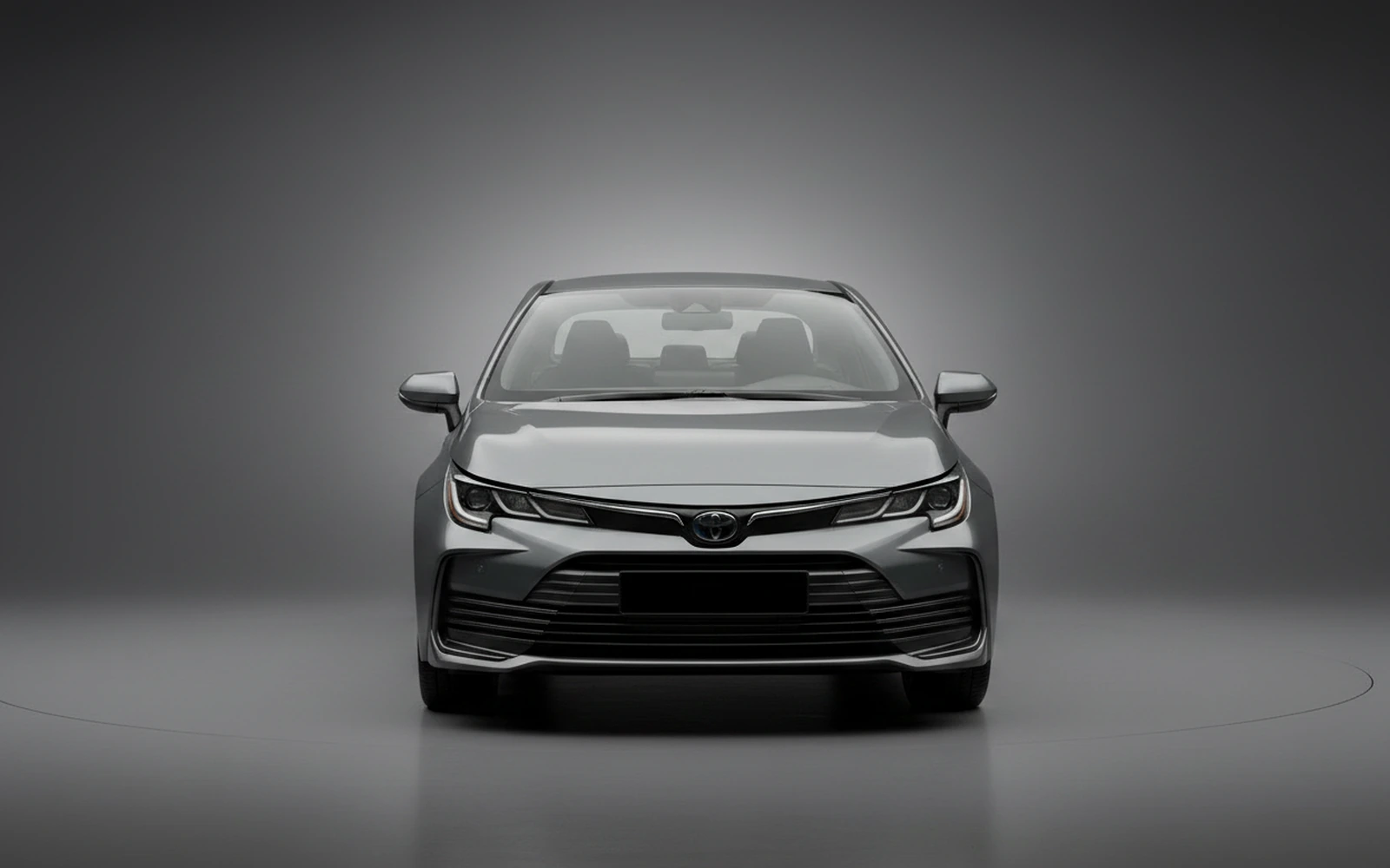 Toyota Corolla Gris 2025 — exterior side view