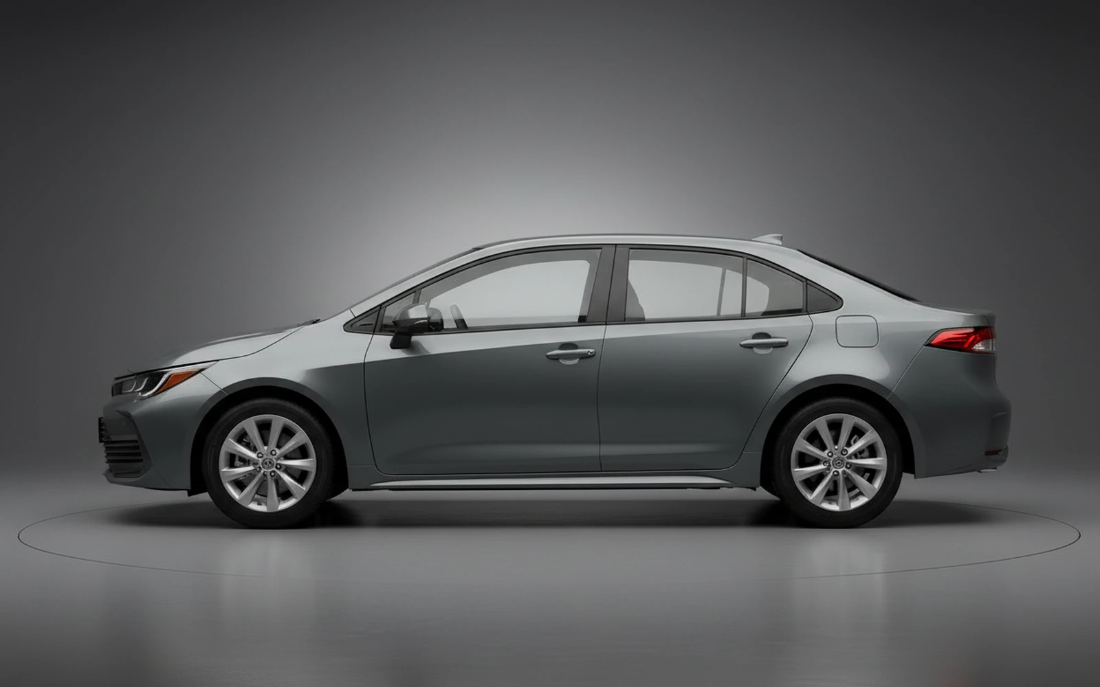 Toyota Corolla Gris 2025 — exterior rear view